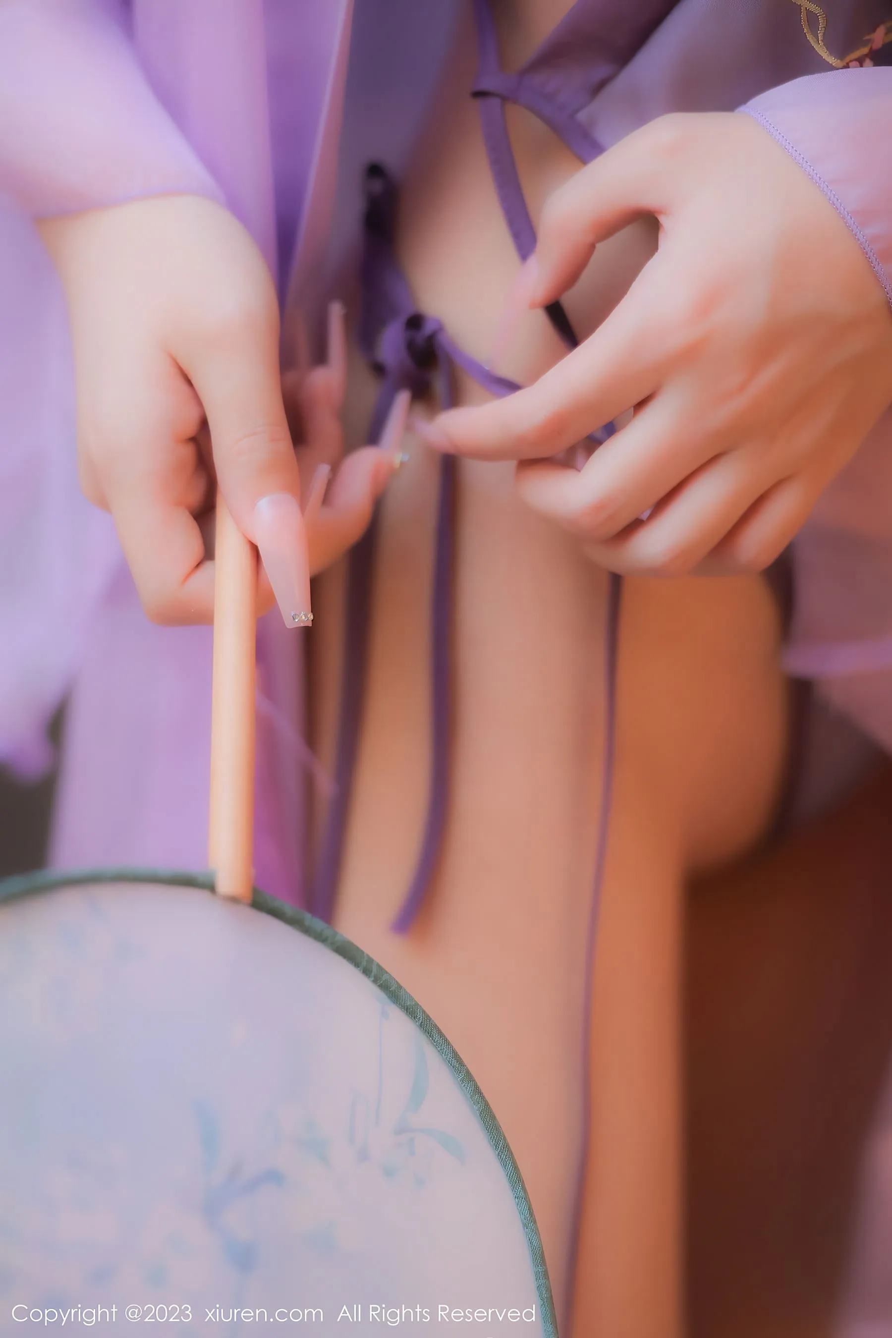  秀人网 No.6077 美羊羊 古装美腿第16张