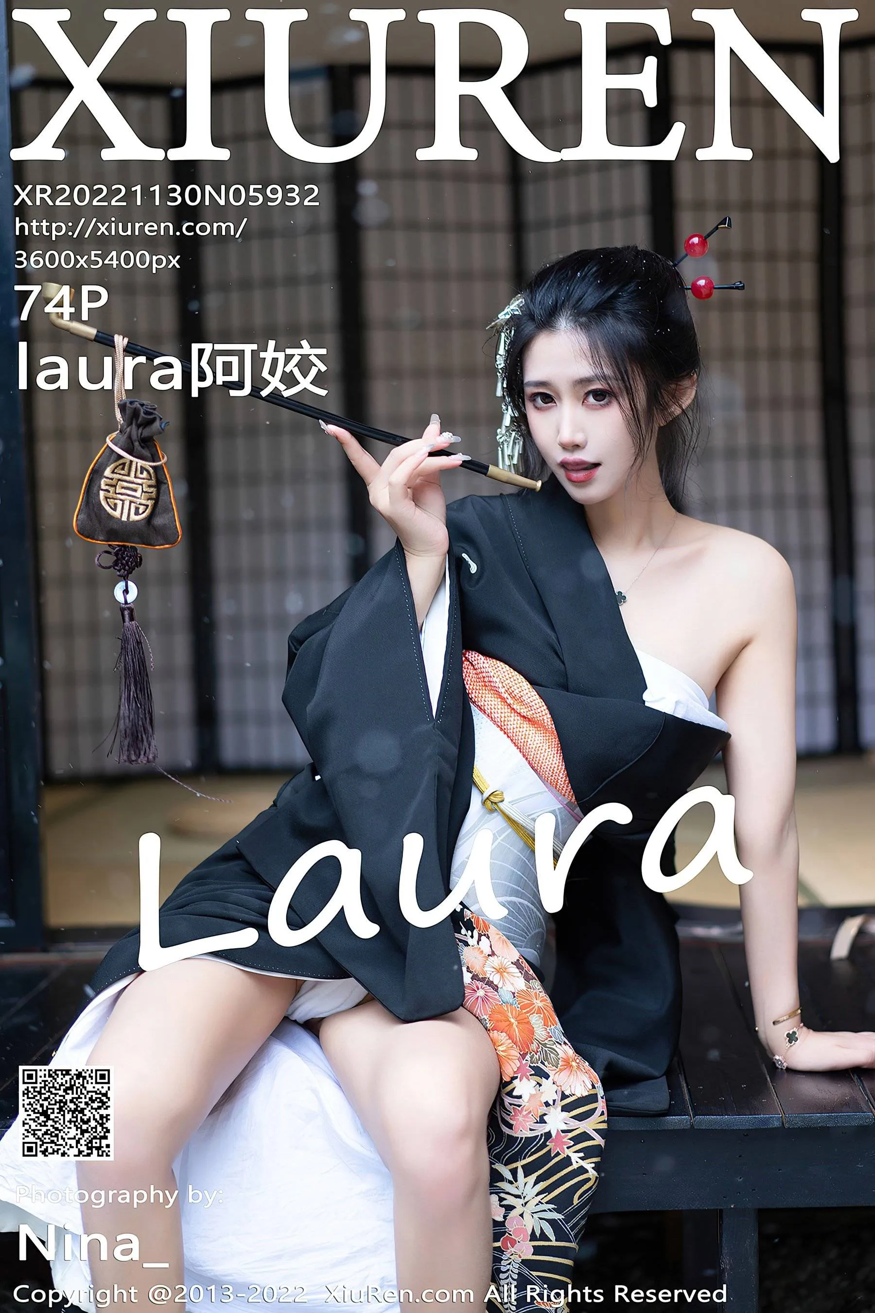 秀人网 No.5932 laura阿姣 和服美腿第18张