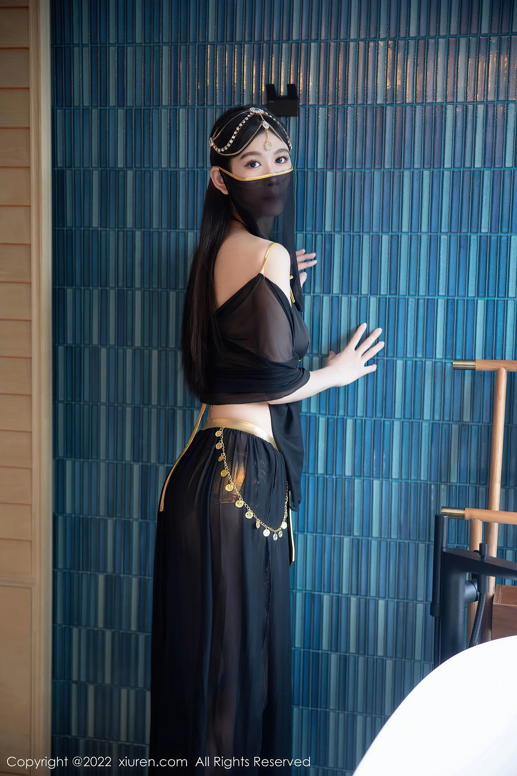  秀人网 No.5849 李雅柔182CM 西域风情第21张