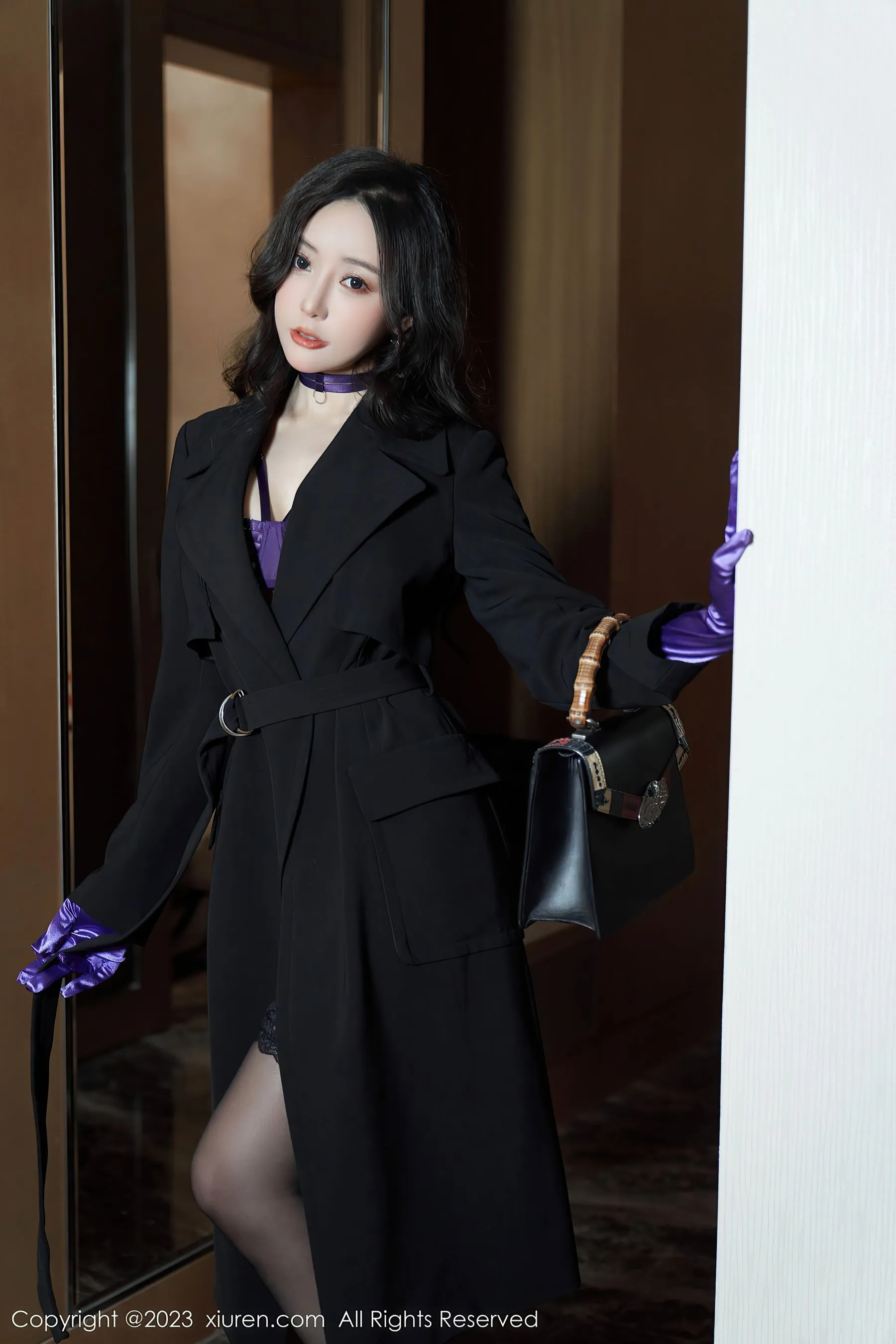  秀人网 No.6078 王馨瑶yanni 黑丝美腿第15张