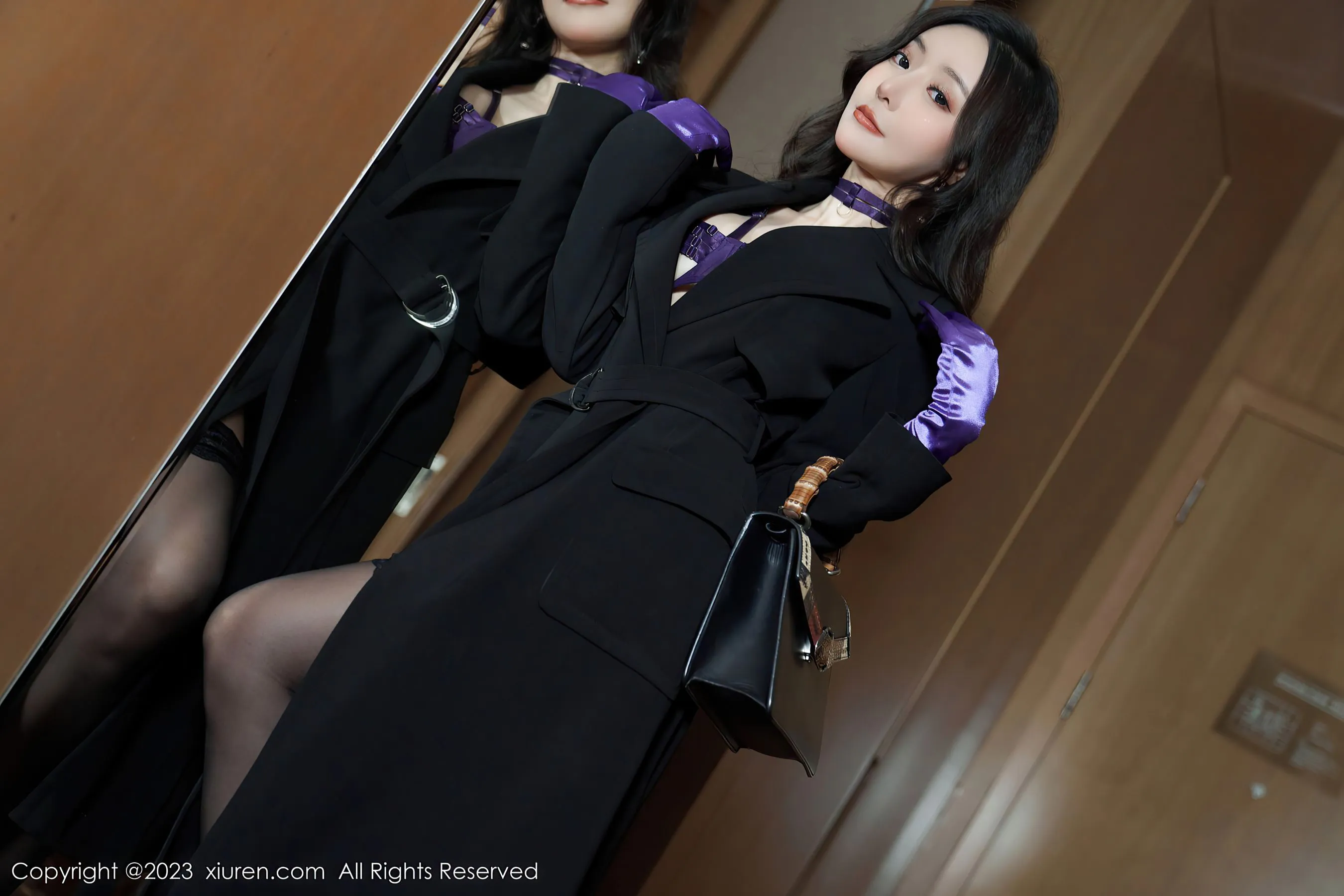  秀人网 No.6078 王馨瑶yanni 黑丝美腿第14张