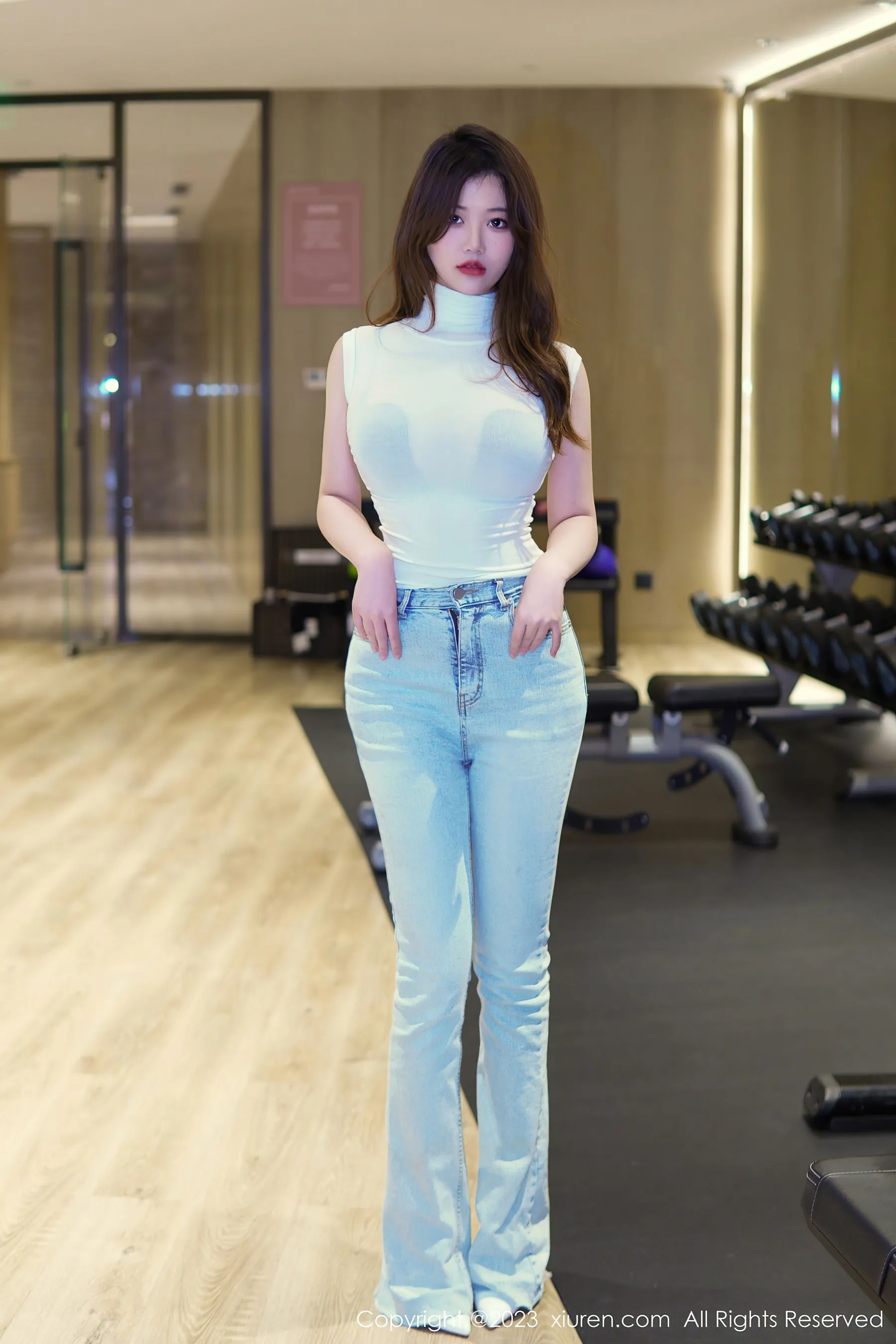 秀人网 No.6102 奈奈子 牛仔裤美腿第20张