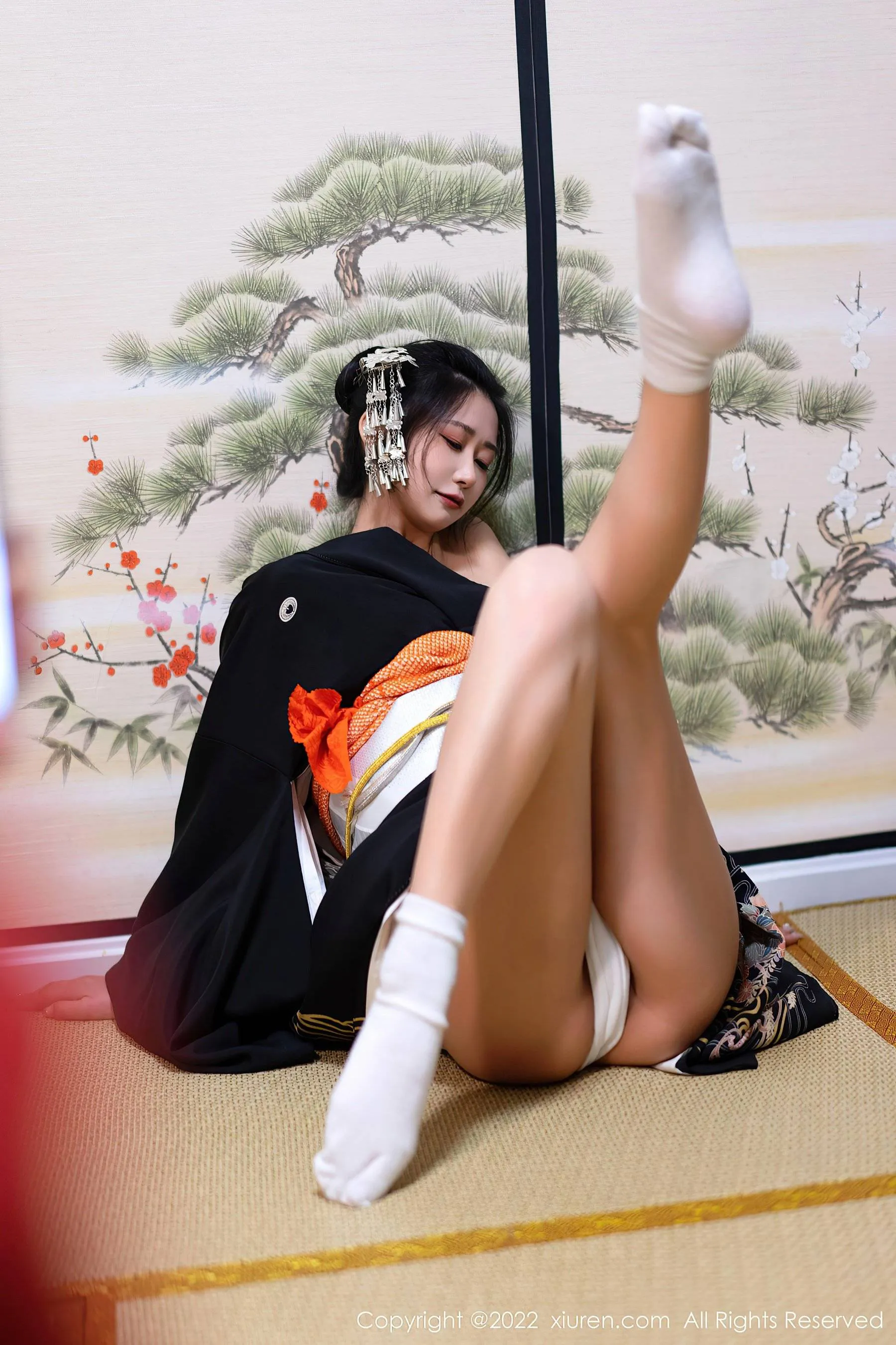 秀人网 No.5932 laura阿姣 和服美腿第6张