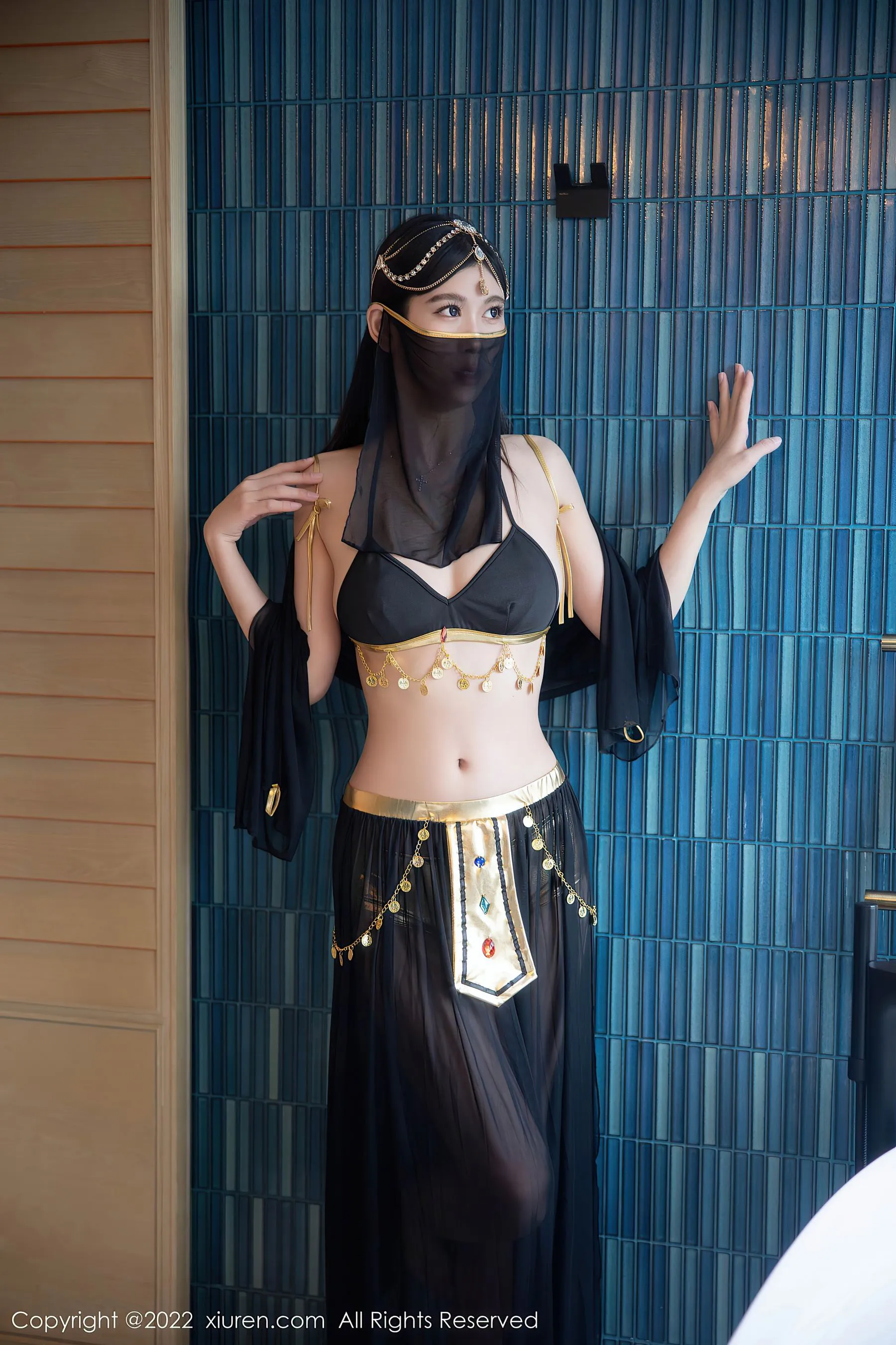  秀人网 No.5849 李雅柔182CM 西域风情第20张