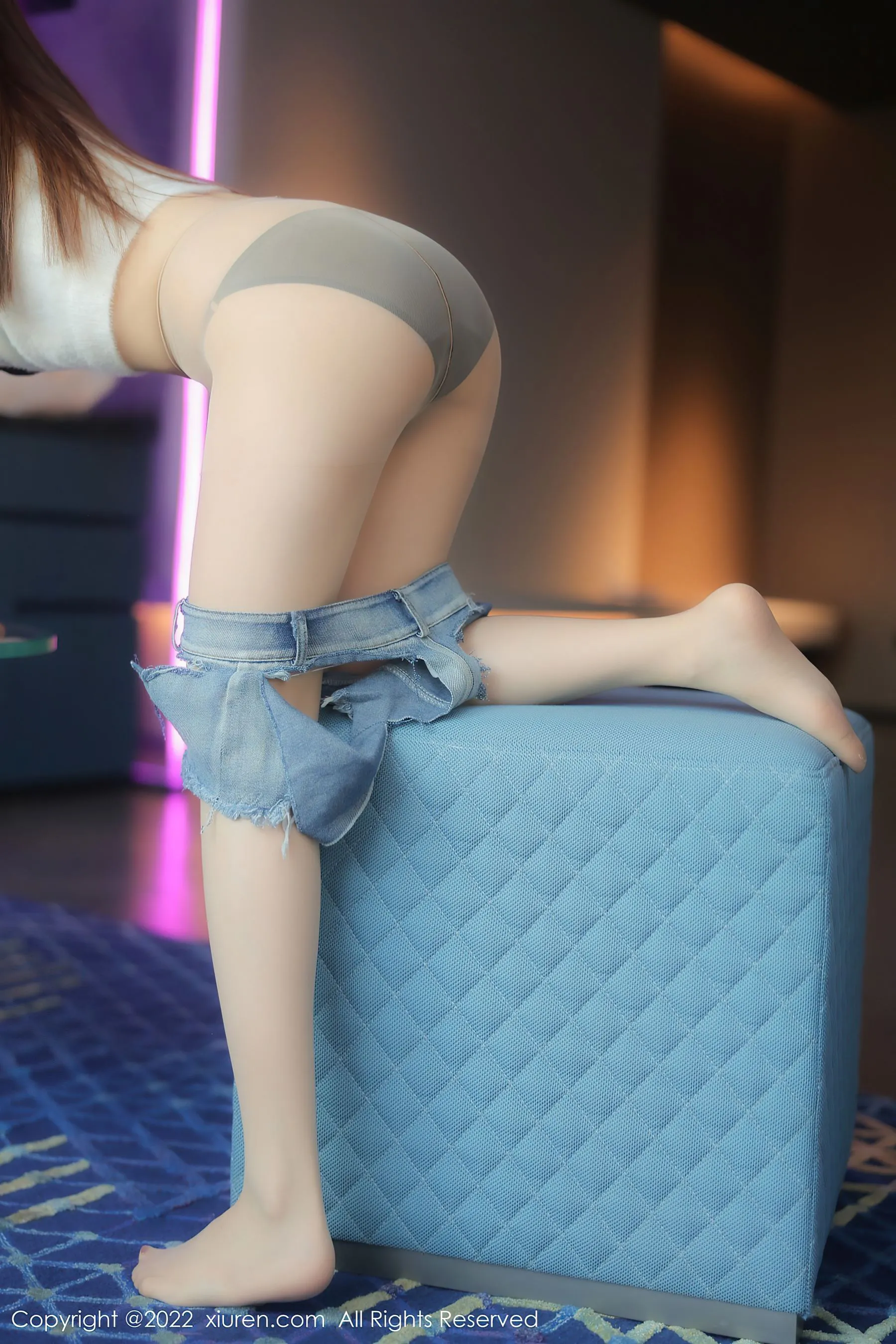  秀人网 No.6035 豆瓣酱 牛仔裤美臀第13张