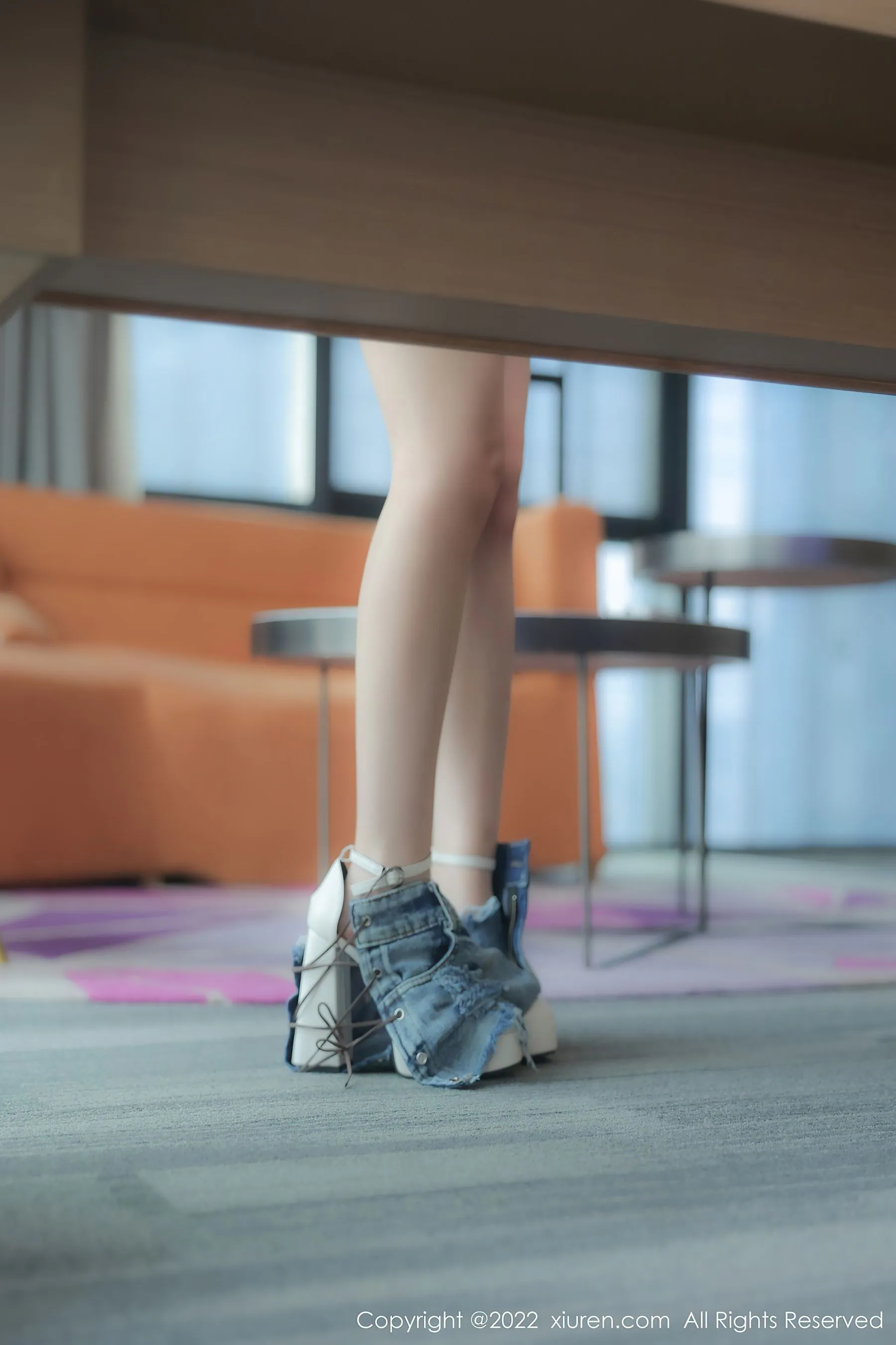 秀人网 No.5868 美七Mia 牛仔服美臀第8张