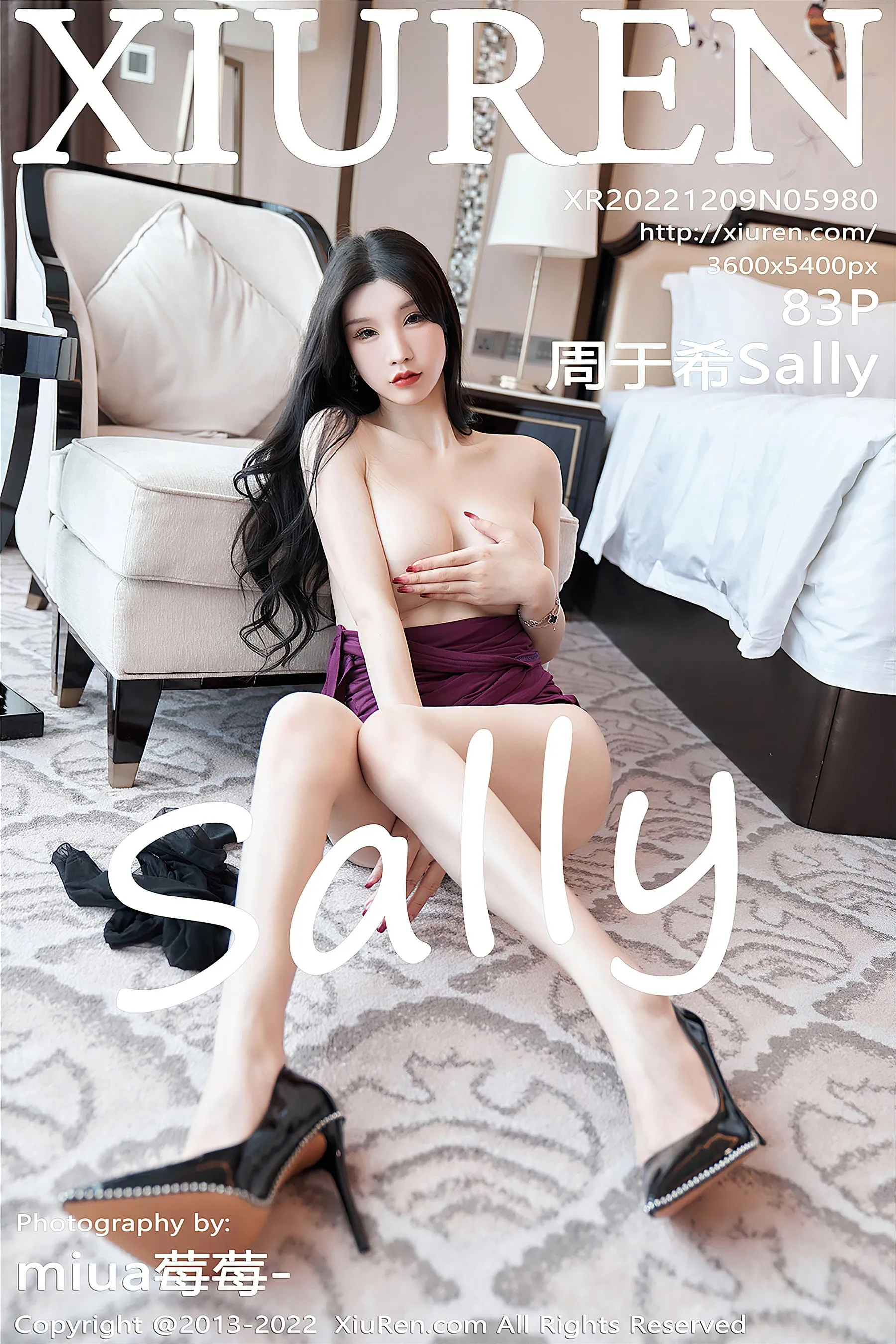  秀人网 No.5980 周于希Sally 黑丝美腿第12张