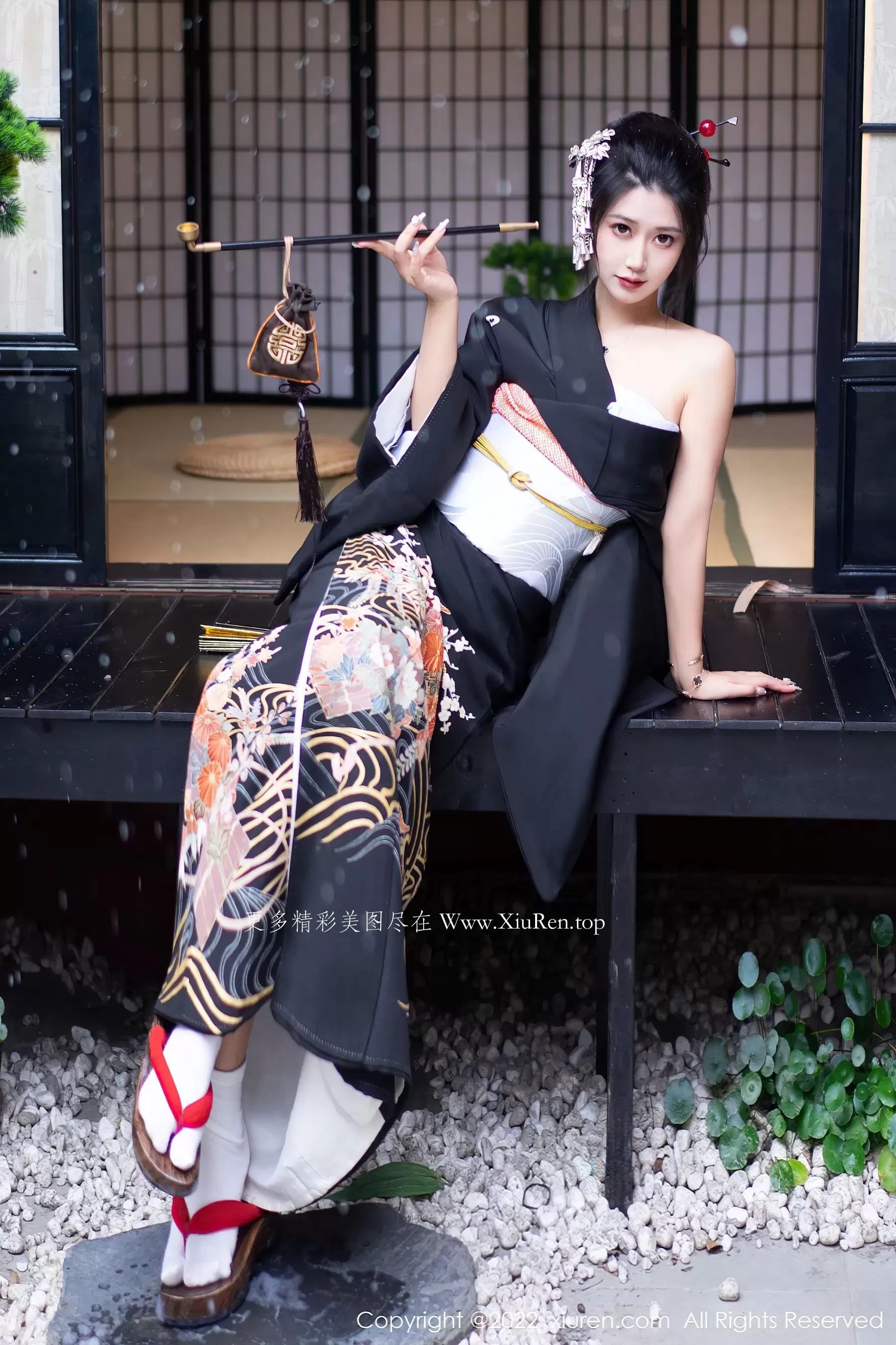 秀人网 No.5932 laura阿姣 和服美腿第25张