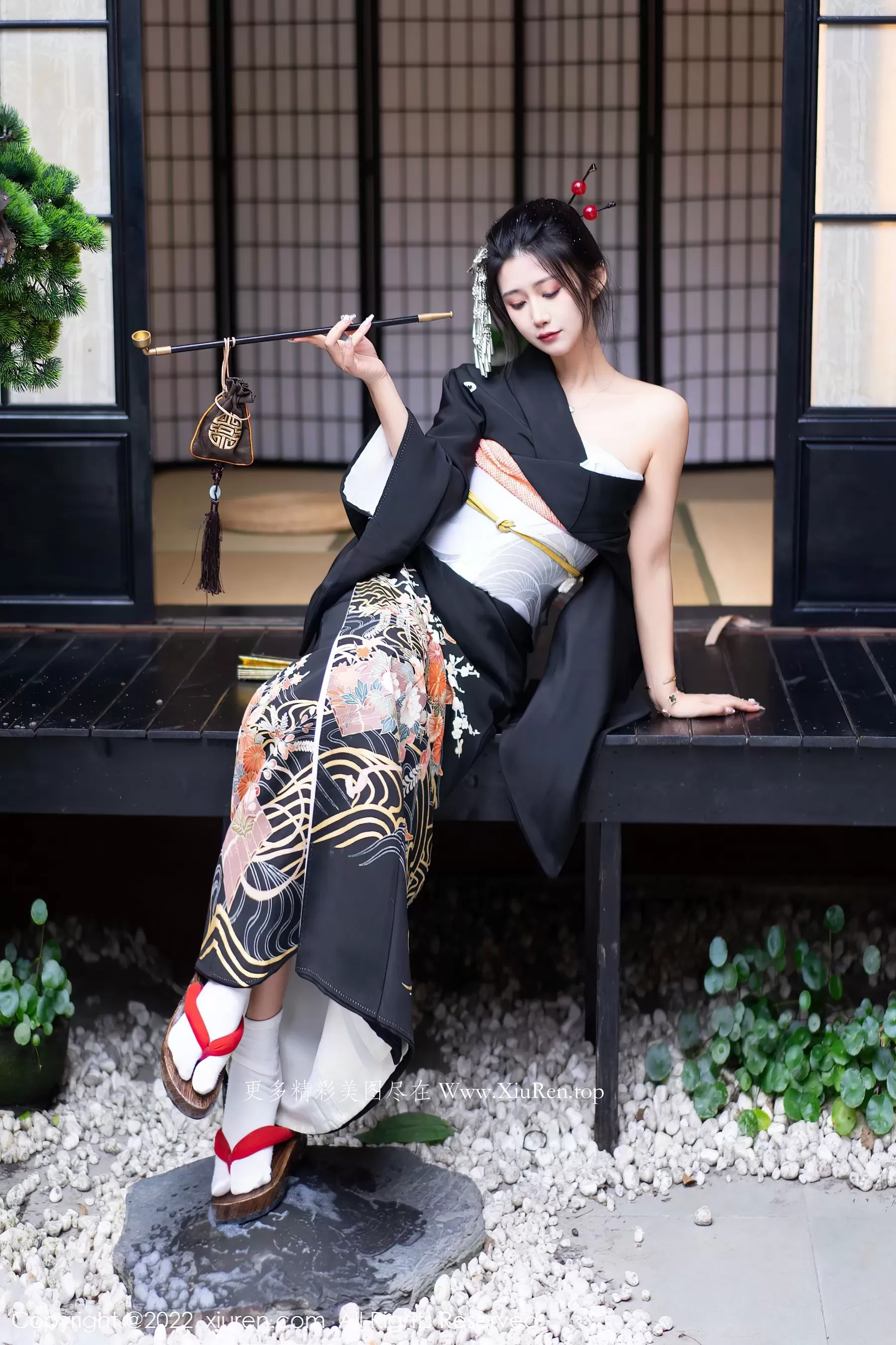 秀人网 No.5932 laura阿姣 和服美腿第25张