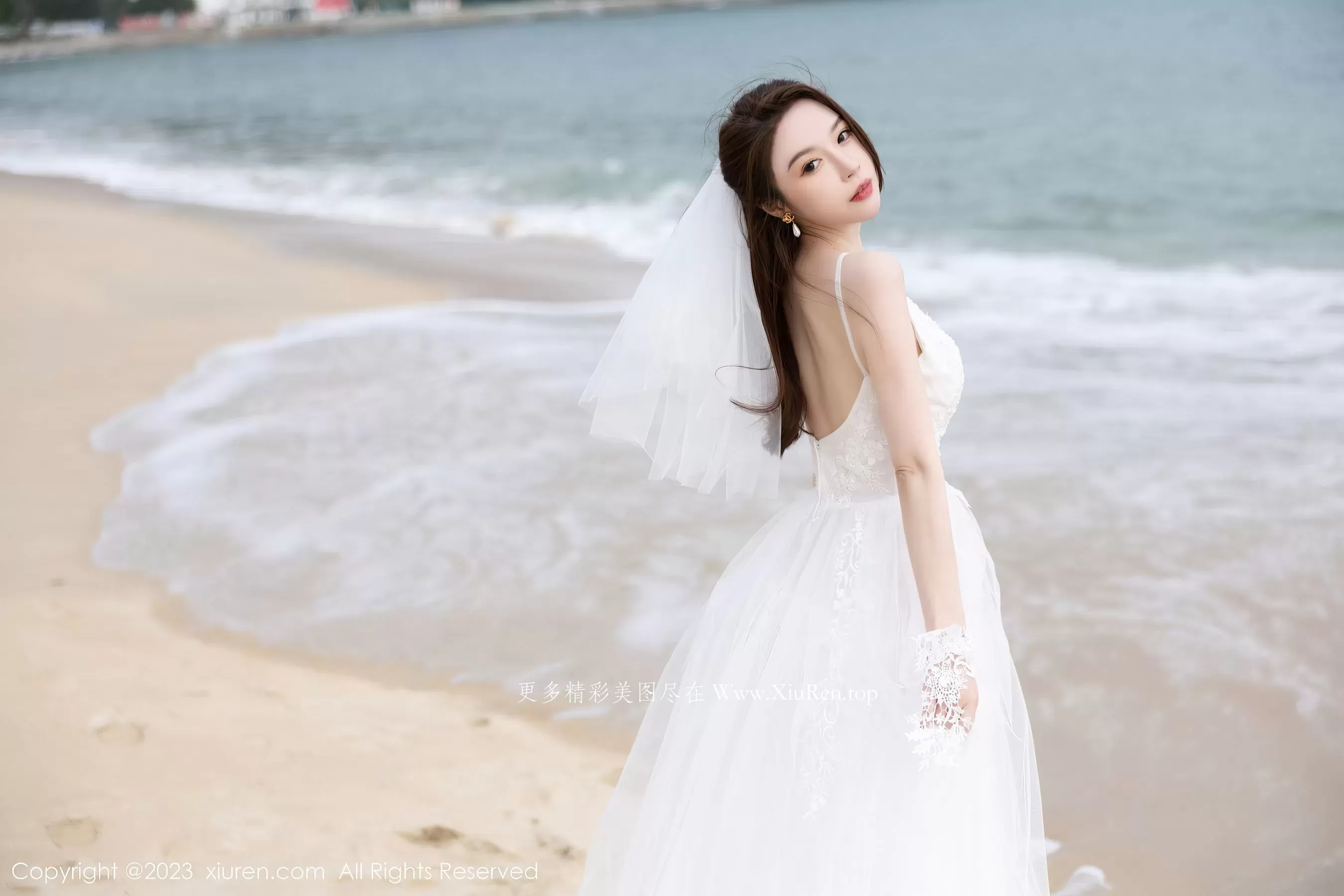  秀人网 No.6120 梦心玥 婚纱服第27张