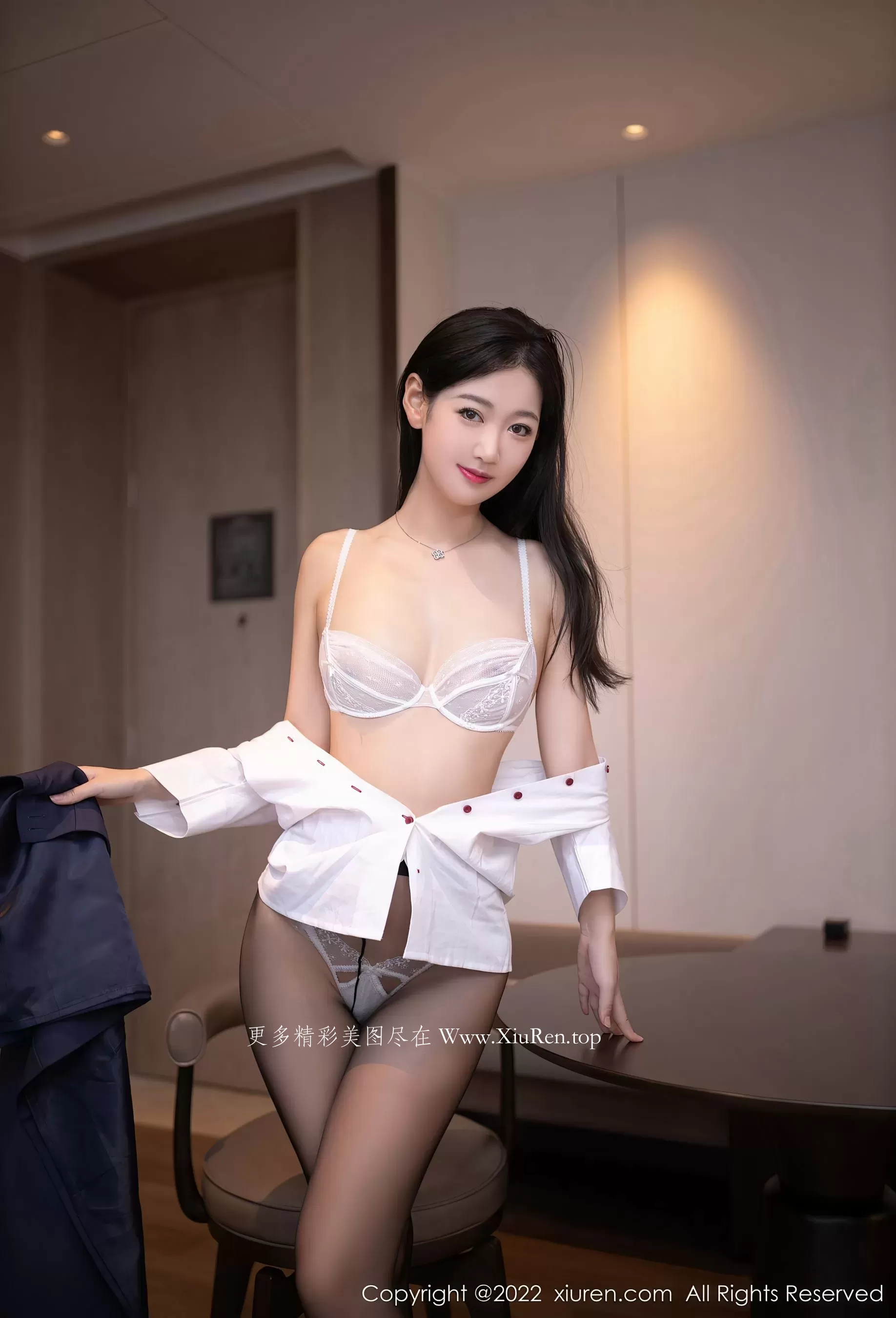 秀人网 No.5922 唐安琪 制服黑丝第10张