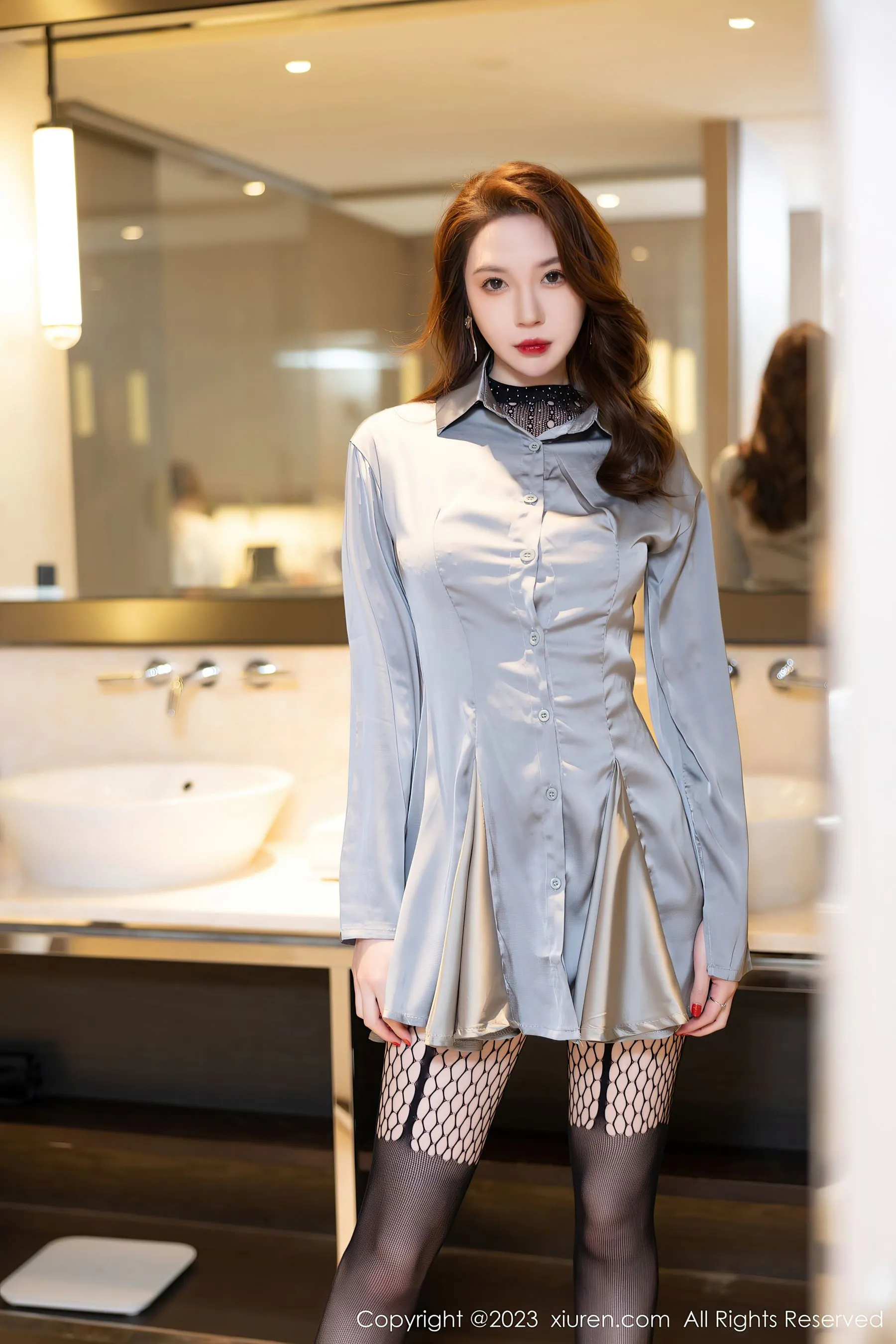 秀人网 No.6271 梦心玥 黑丝美腿插图4