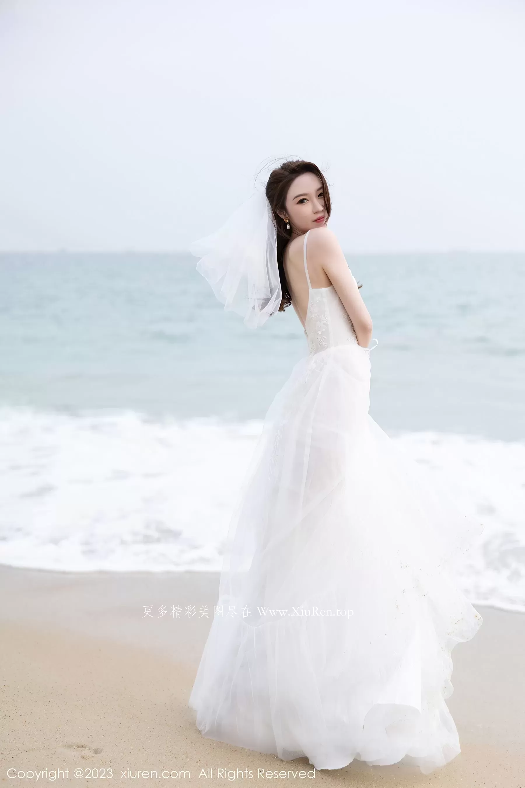  秀人网 No.6120 梦心玥 婚纱服第28张