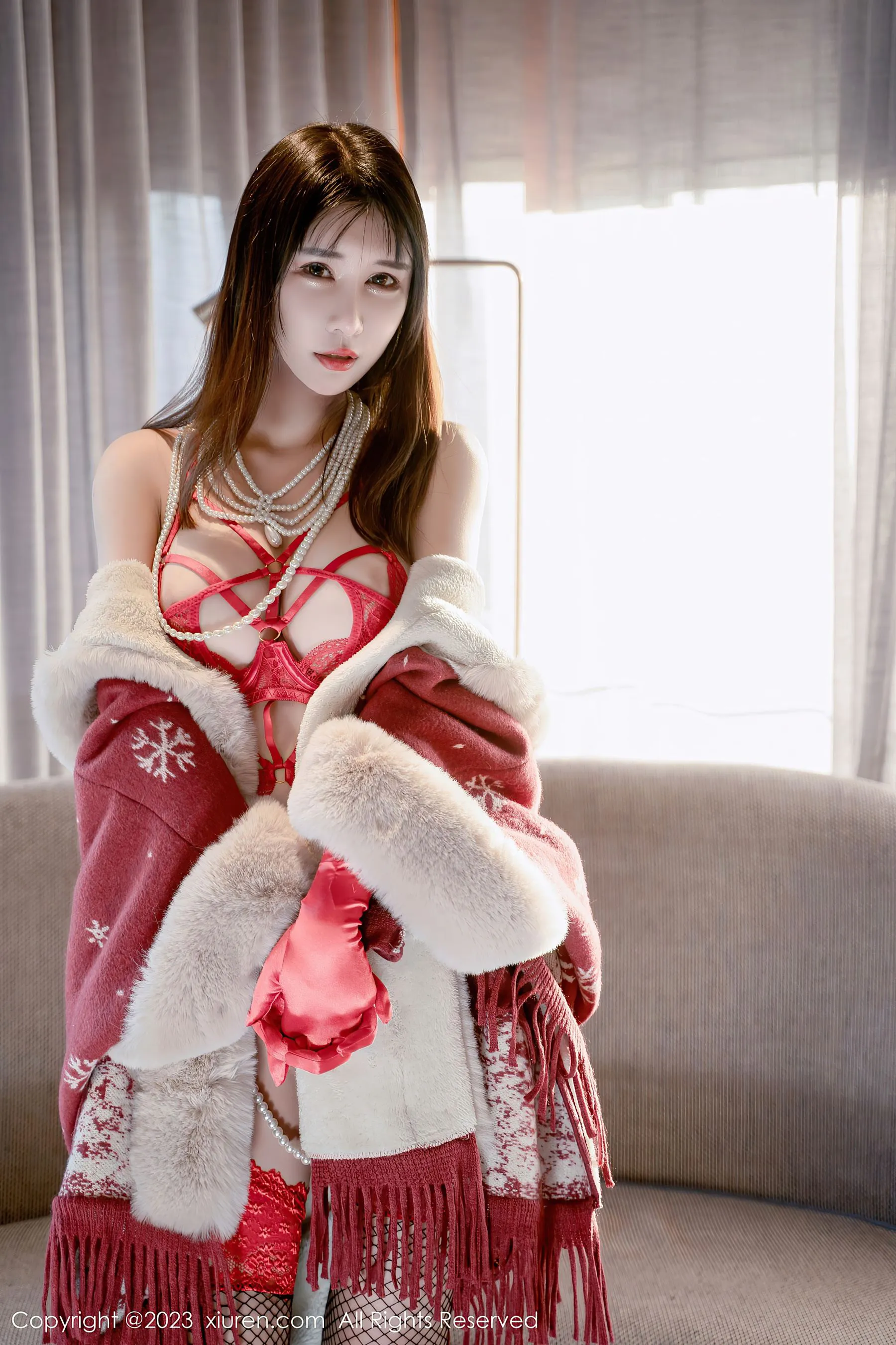 秀人网 No.6188 夏沫沫tifa 阳朔旅拍|图集秀