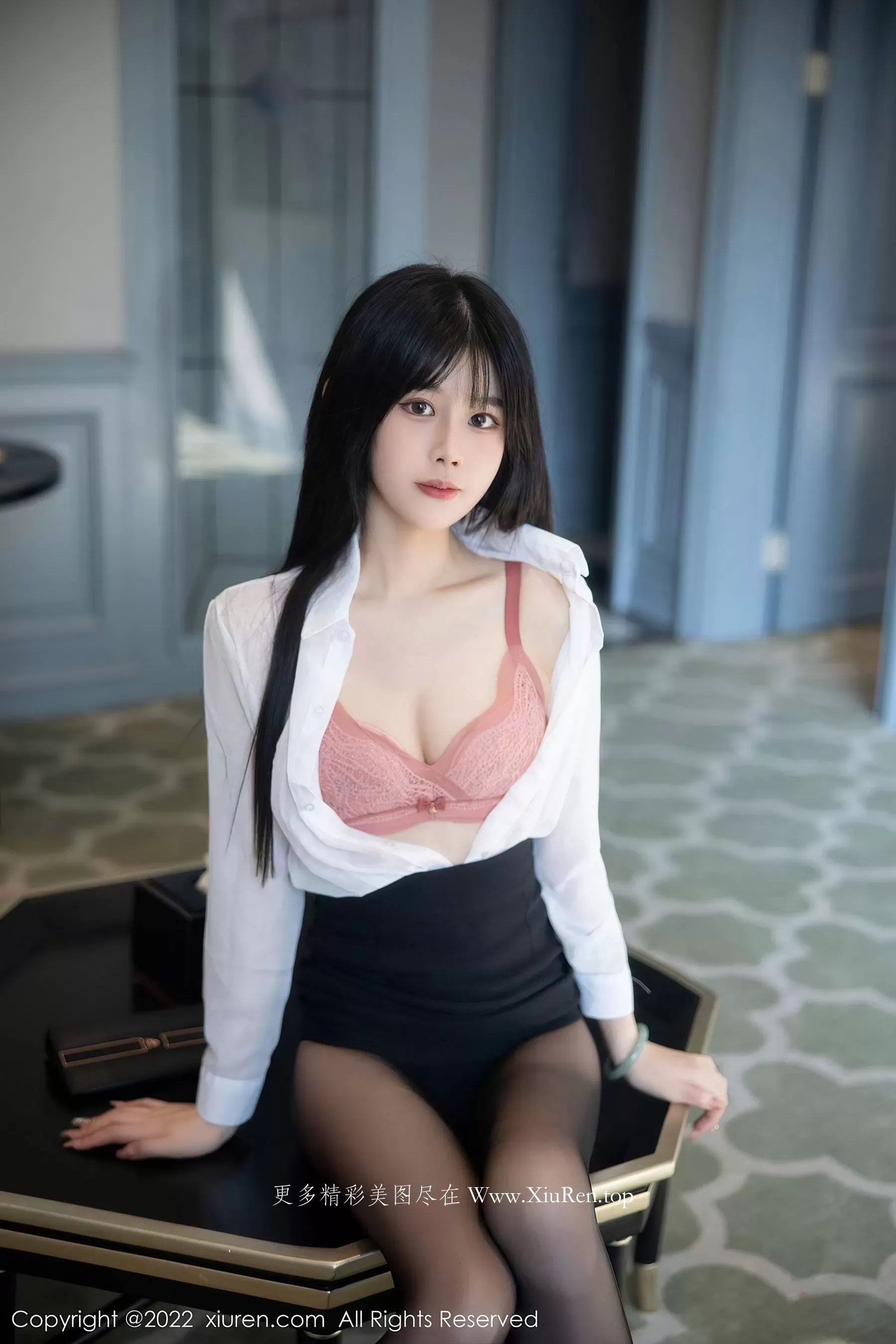 秀人网 No.5861 77qiqi 短裙黑丝第25张