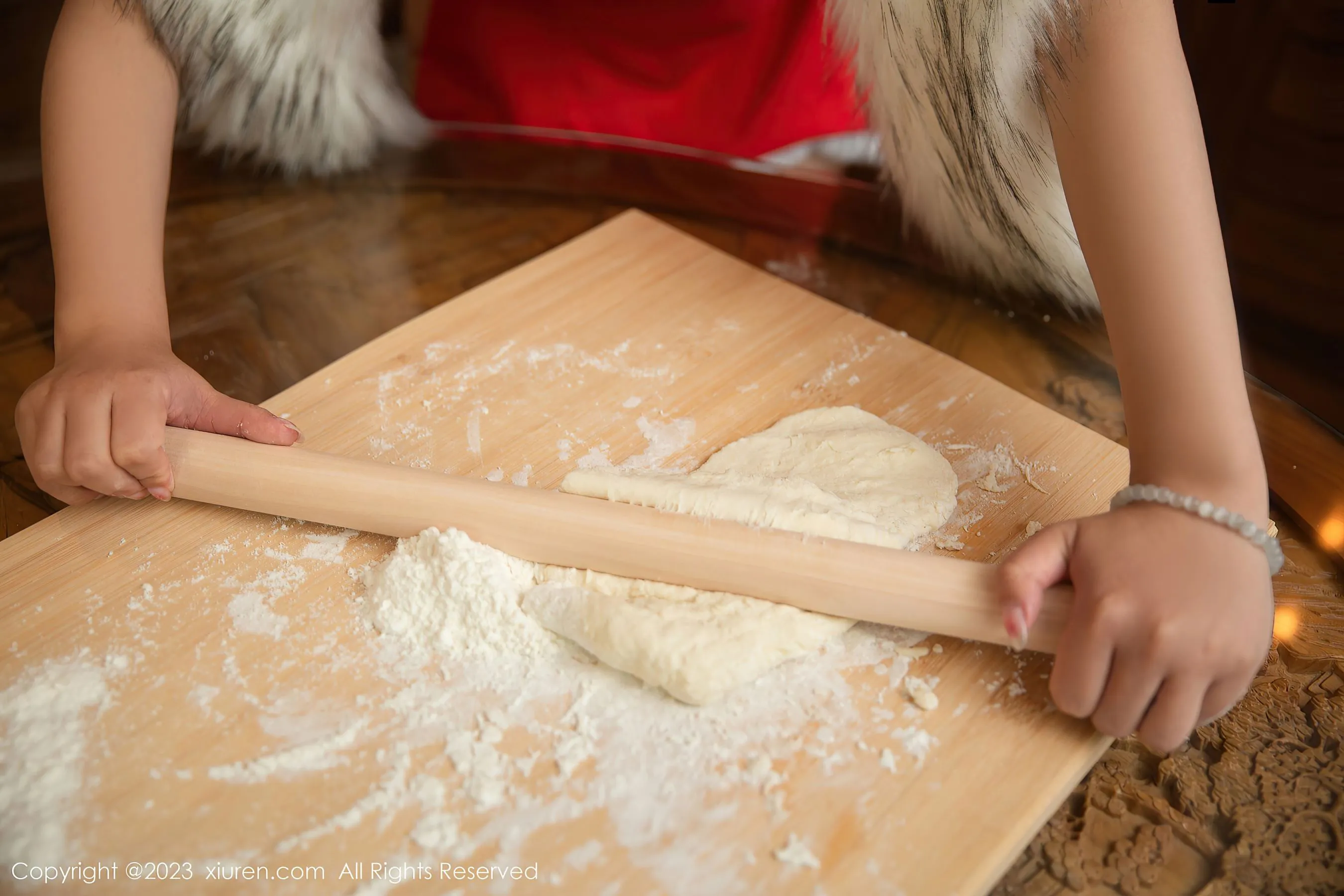 秀人网 No.6242 张思允Nice 喜庆美臀插图6