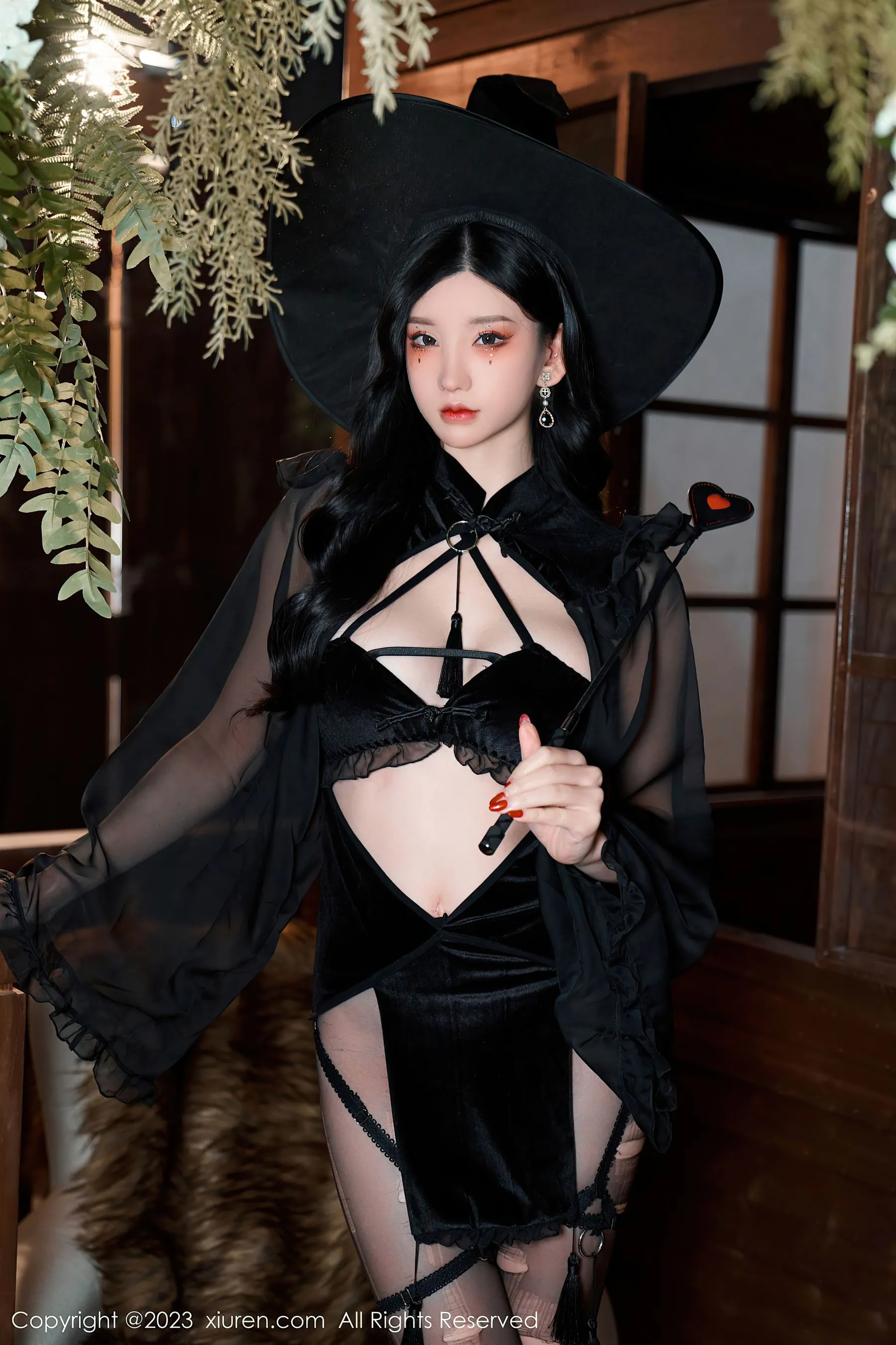 秀人网 No.6362 周于希Sally 黑丝美臀插图6