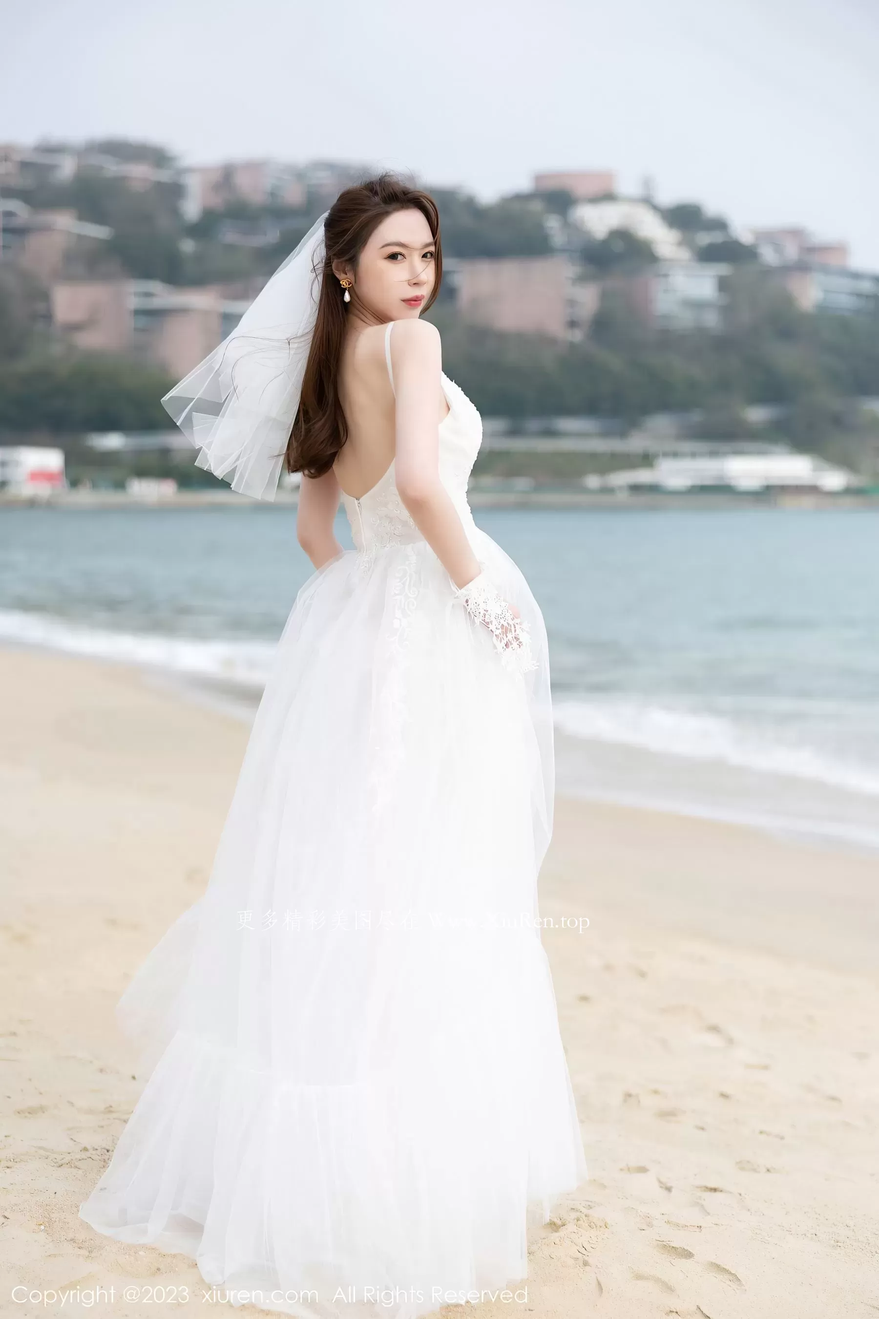  秀人网 No.6120 梦心玥 婚纱服第27张