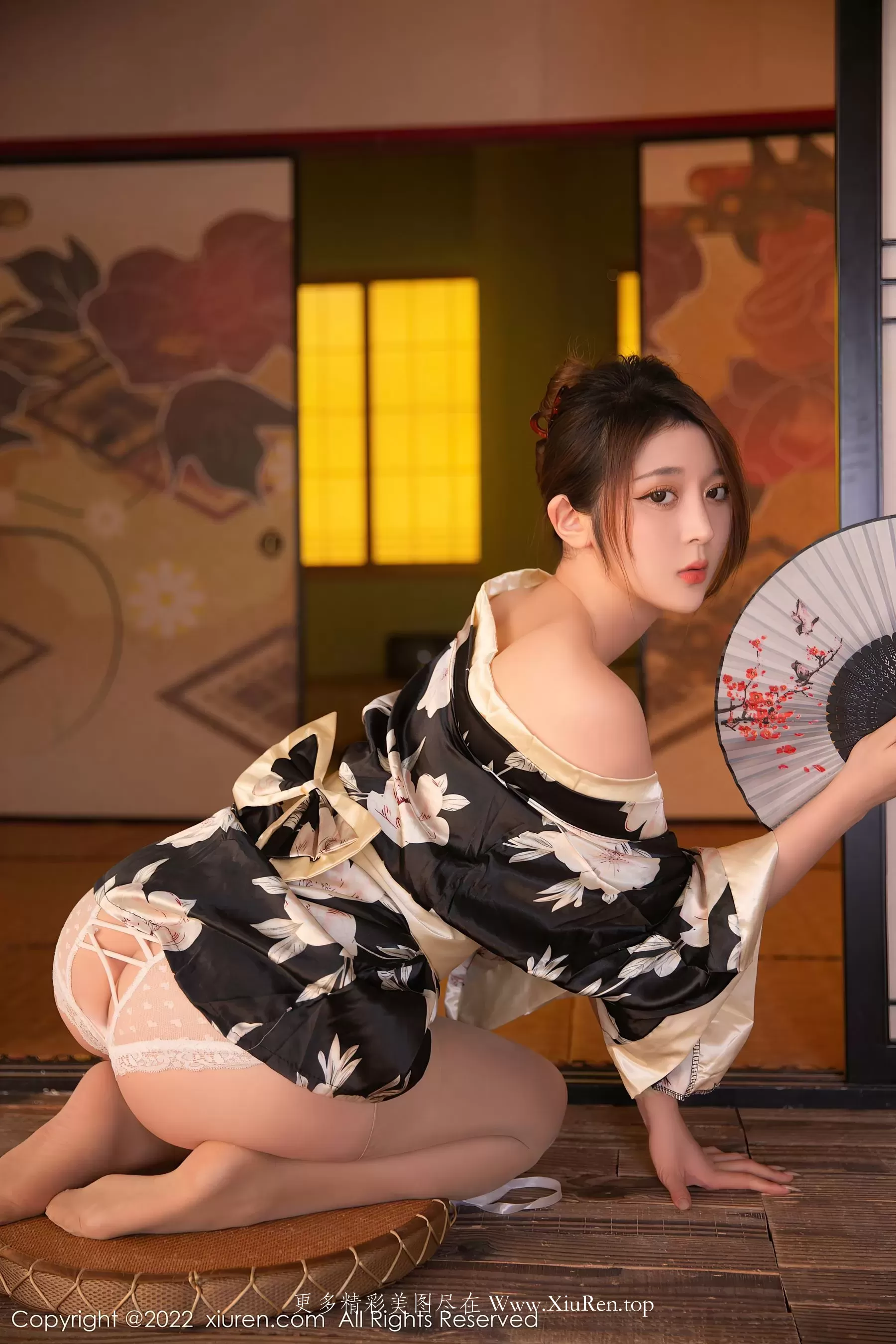 秀人网 No.5942 夏甜甜 和服美腿第25张
