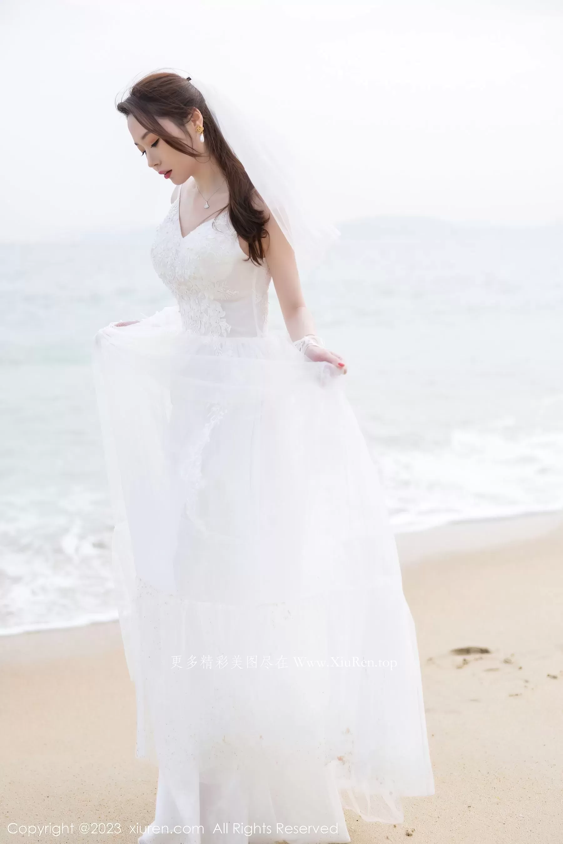  秀人网 No.6120 梦心玥 婚纱服第28张