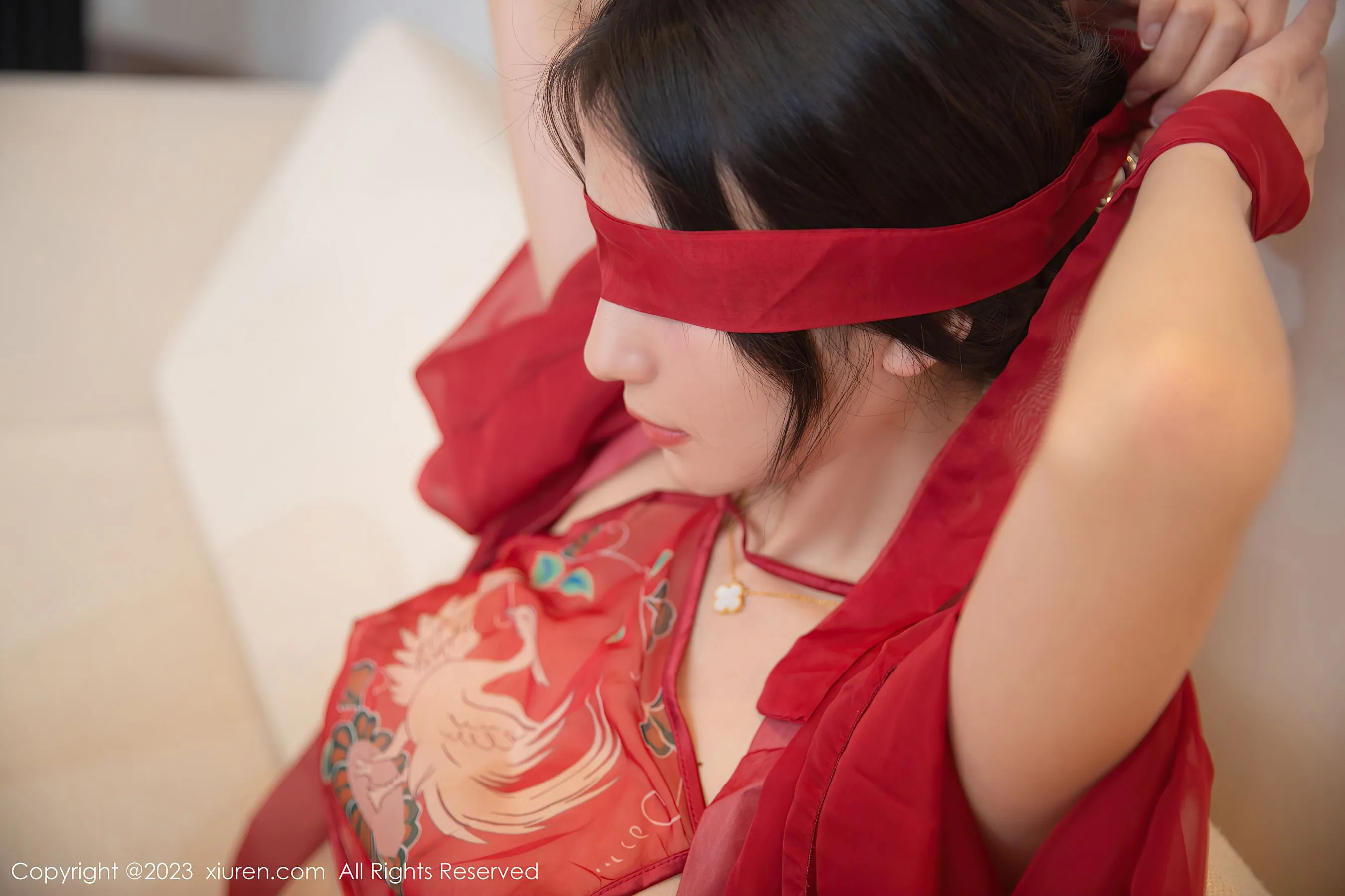 秀人网 No.6161 熊小诺 布兜美腿插图7