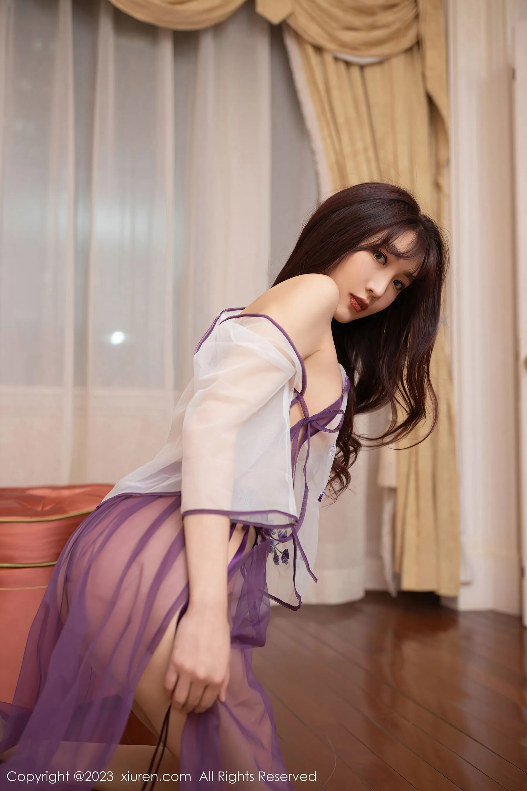 秀人网 No.6608 陆萱萱 古装美腿插图4