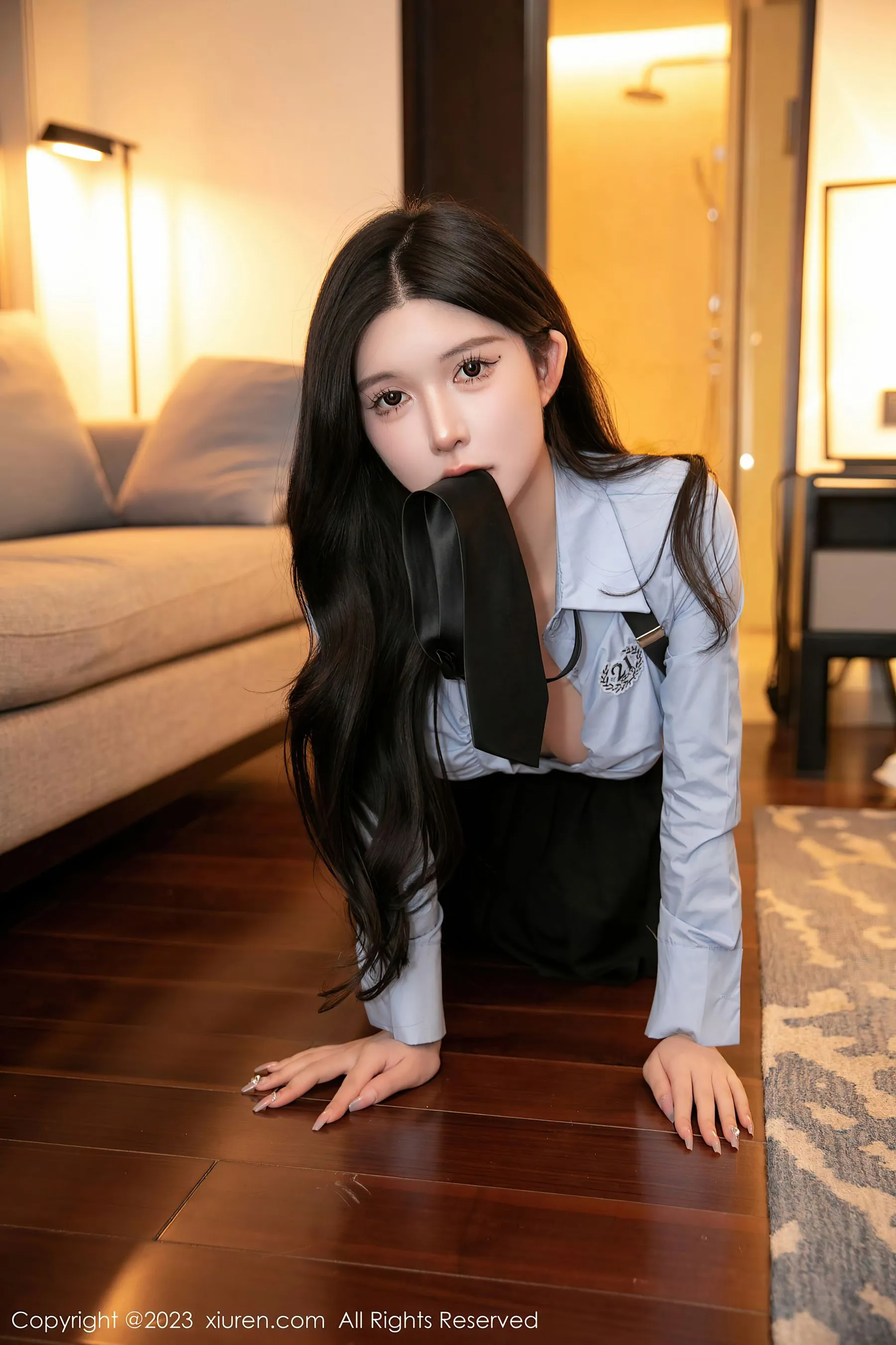 秀人网 No.6539 林珊珊 黑丝美腿插图7