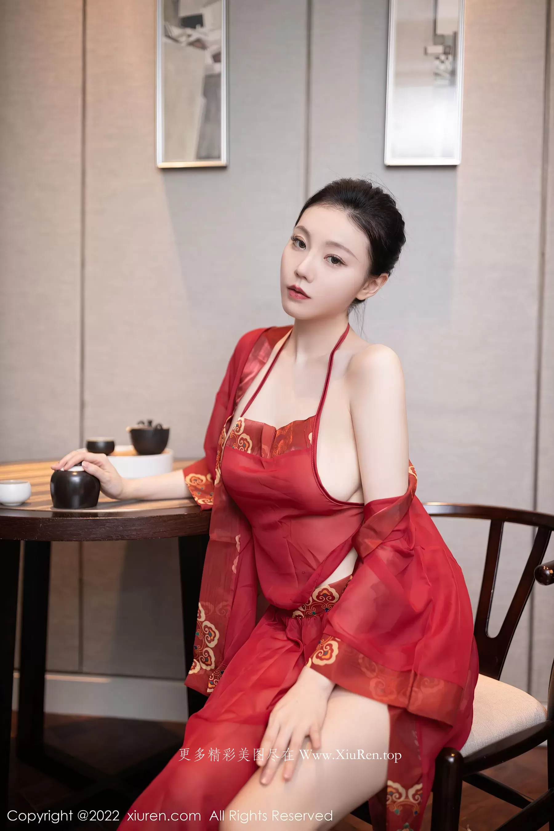  秀人网 No.5992 安然anran 布兜美腿第25张