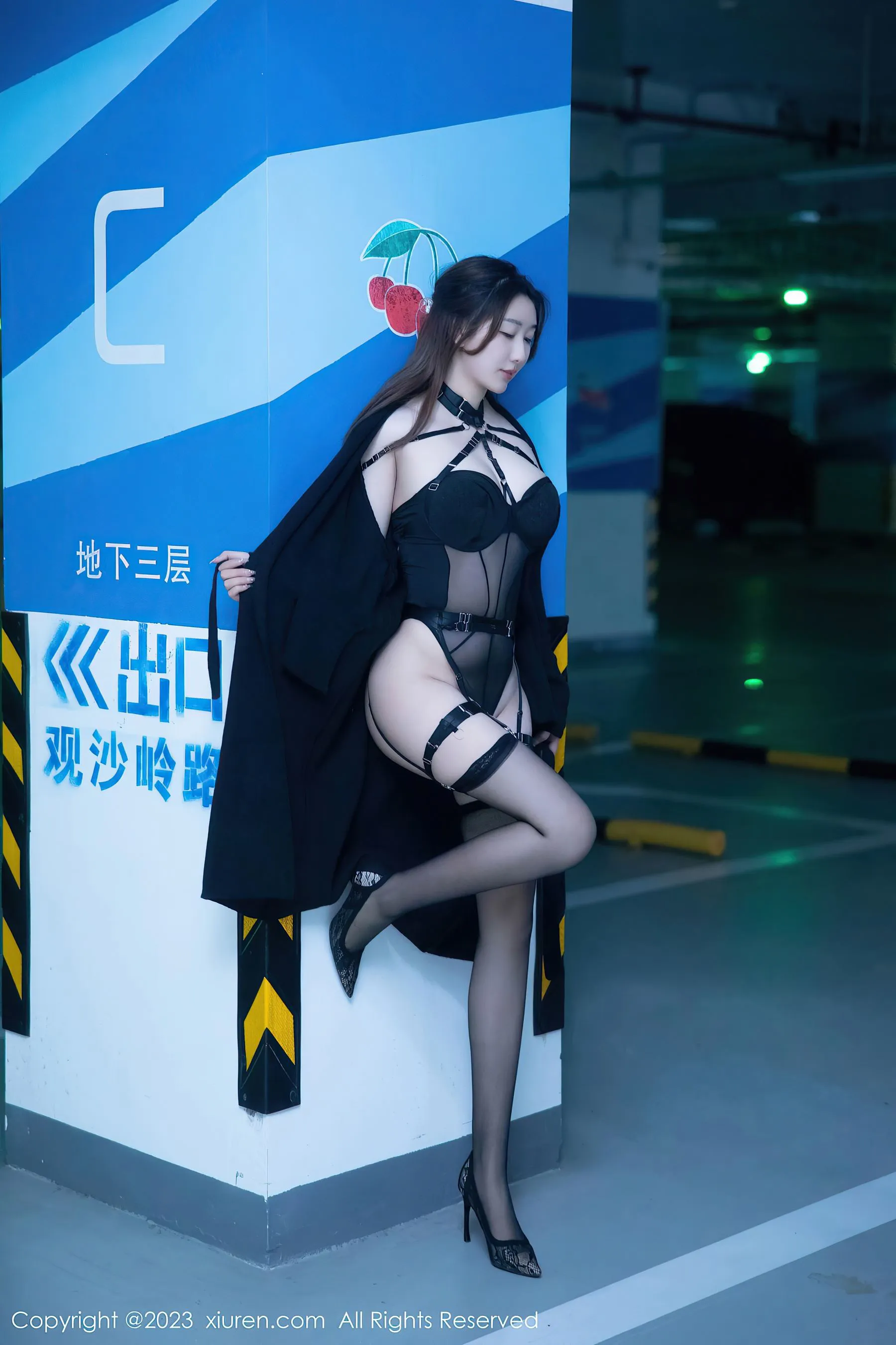 秀人网 No.6650 江真真 黑丝美臀插图3