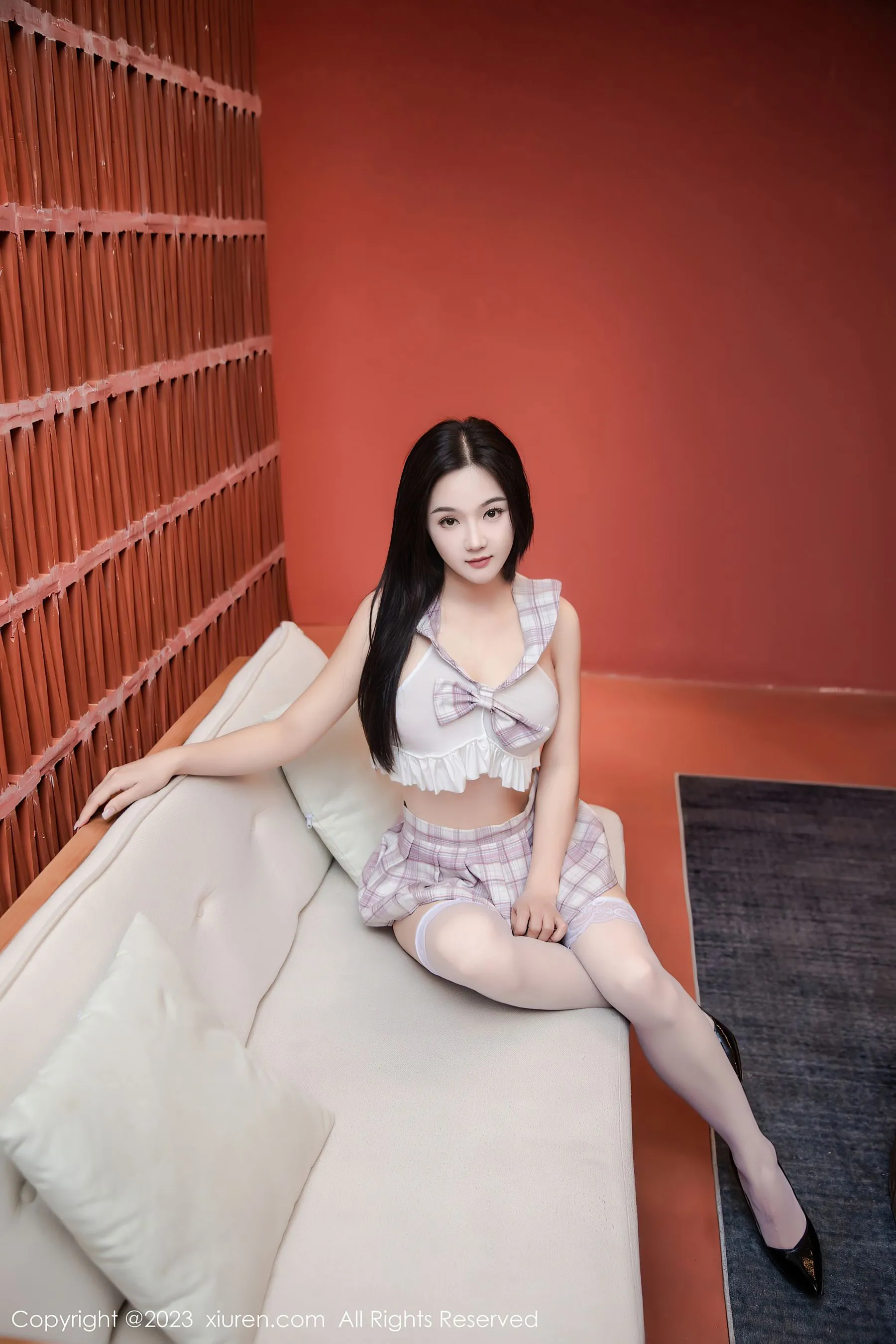 秀人网 No.6733 慕嫣然Lancy 新人美臀插图3