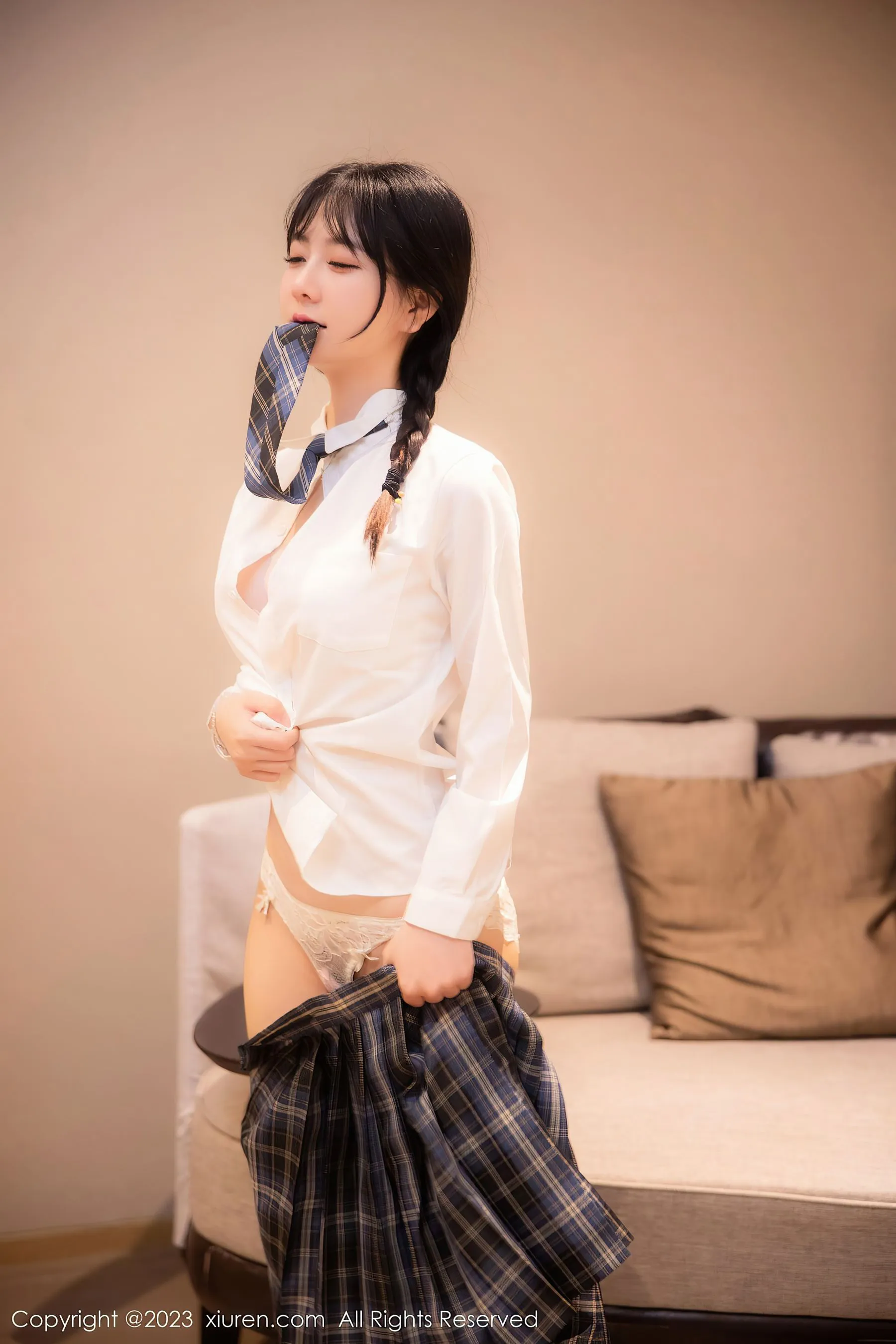 秀人网 No.6662 幼幼 制服美腿插图7