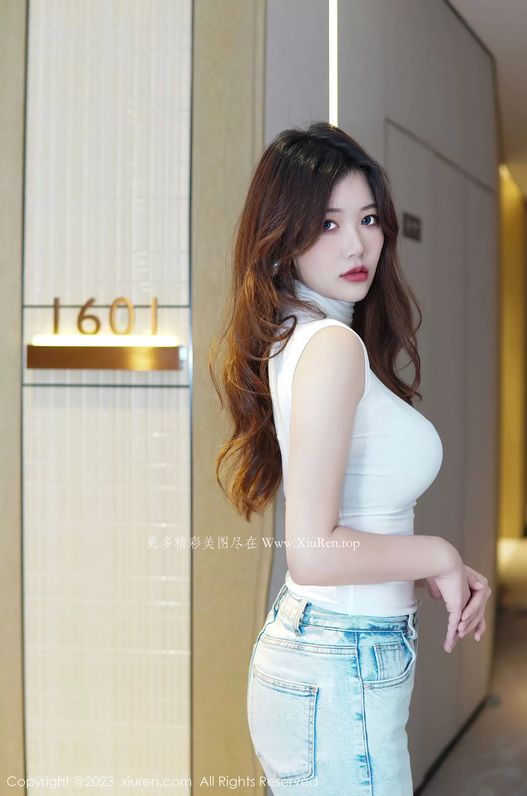 秀人网 No.6102 奈奈子 牛仔裤美腿第25张