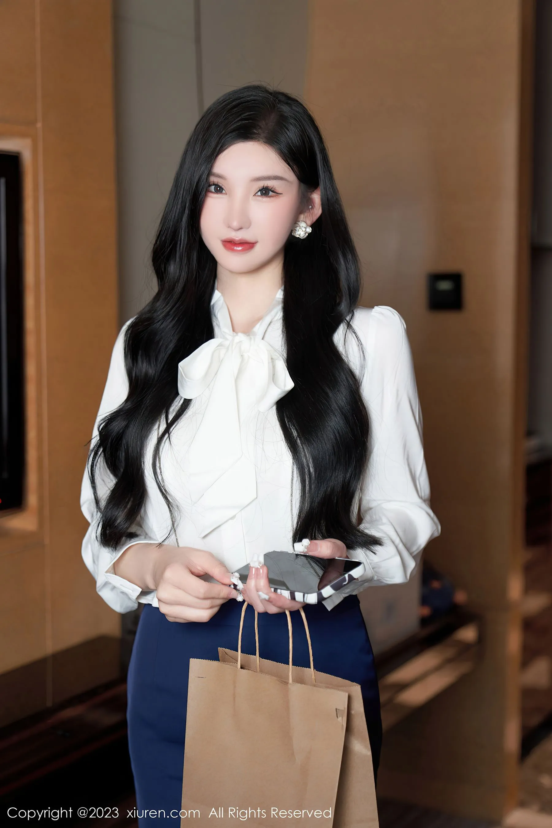 秀人网 No.6614 周于希Sally 黑丝美臀插图6