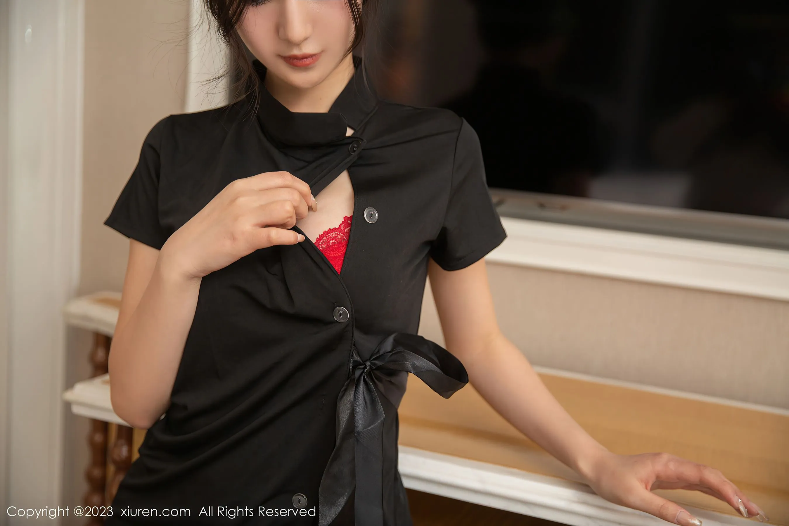 秀人网 No.6705 熊小诺 网格袜美腿插图6