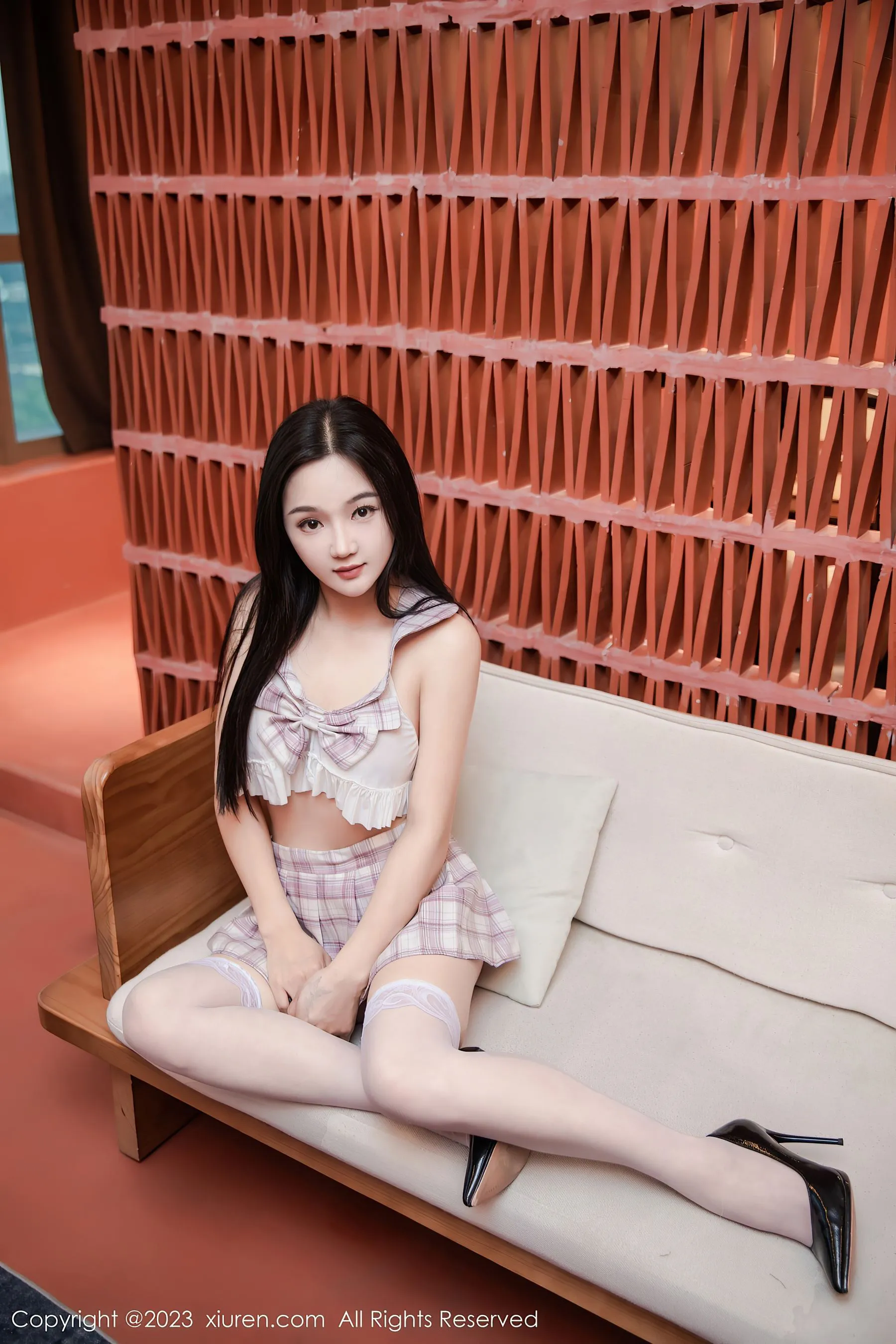 秀人网 No.6733 慕嫣然Lancy 新人美臀插图2