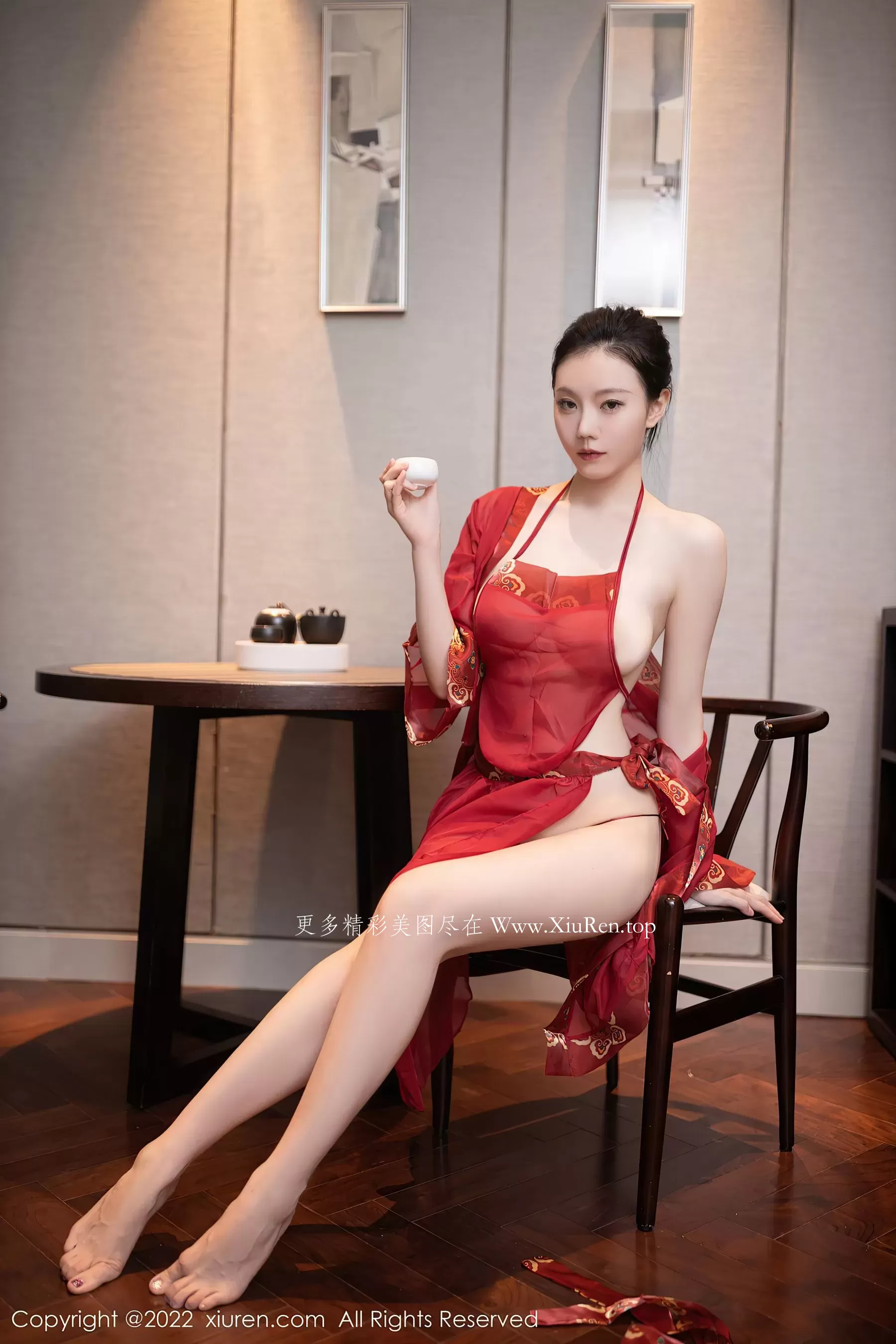  秀人网 No.5992 安然anran 布兜美腿第25张