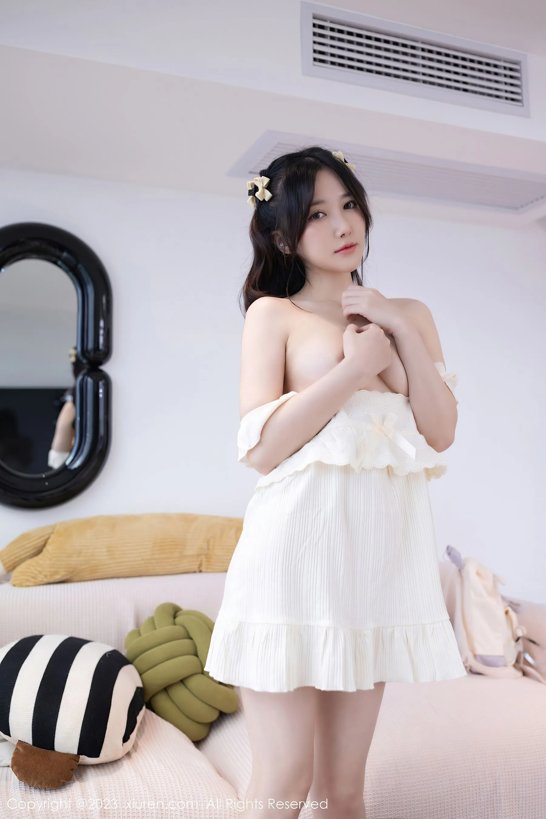 秀人网 No.6615 鱼子酱Fish 清爽美腿插图1