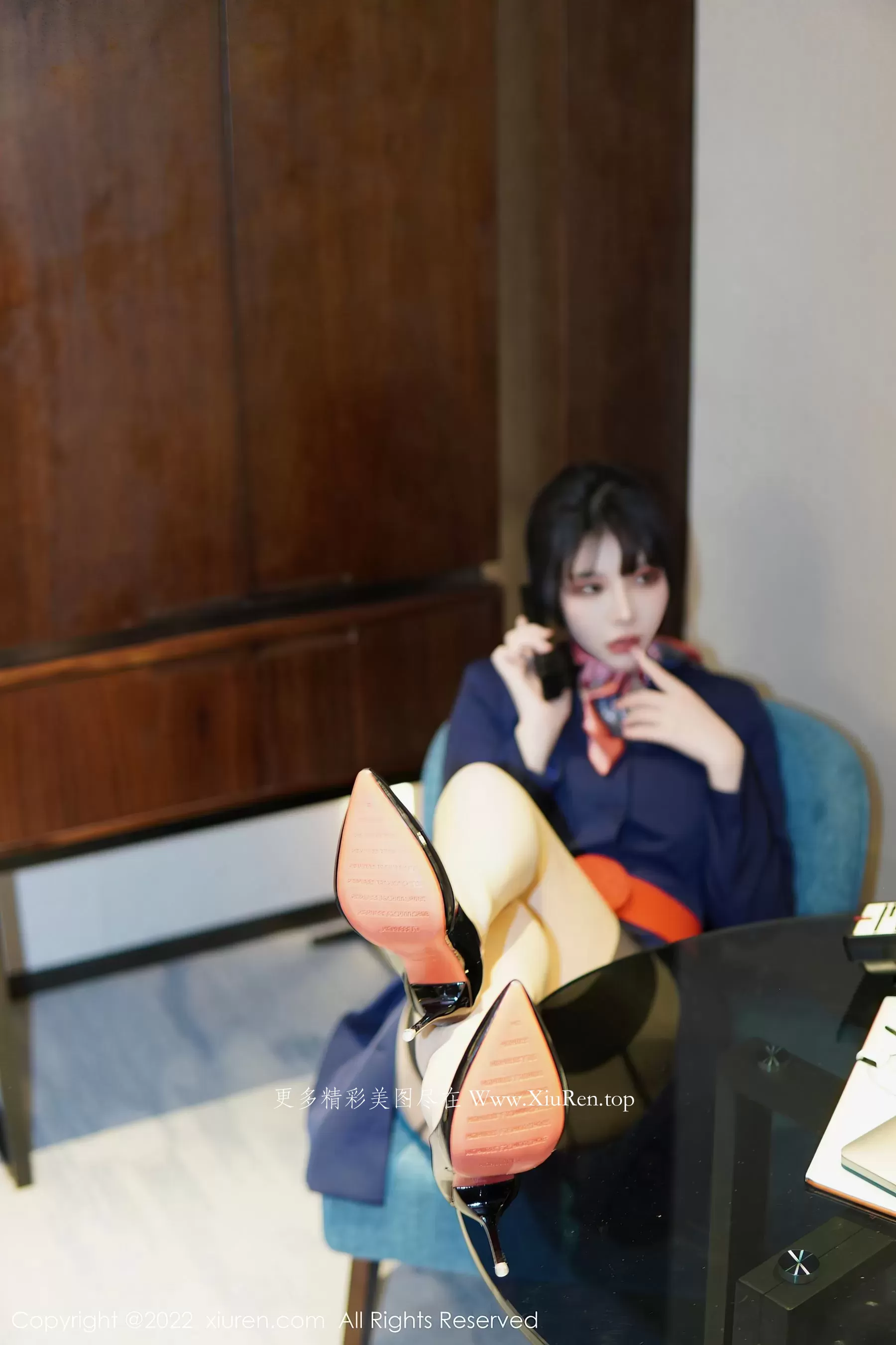  秀人网 No.6048 桃桃子_ 空姐制服第25张