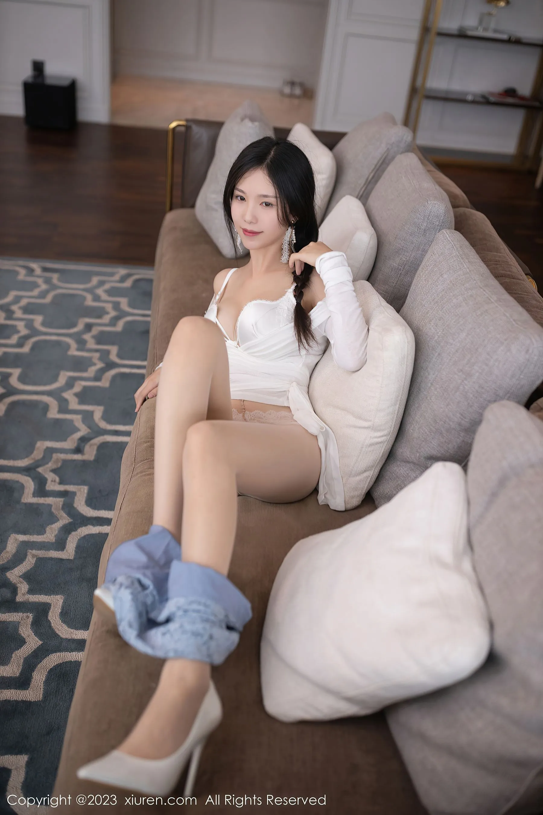 秀人网 No.6754 利世 短裙美腿插图7