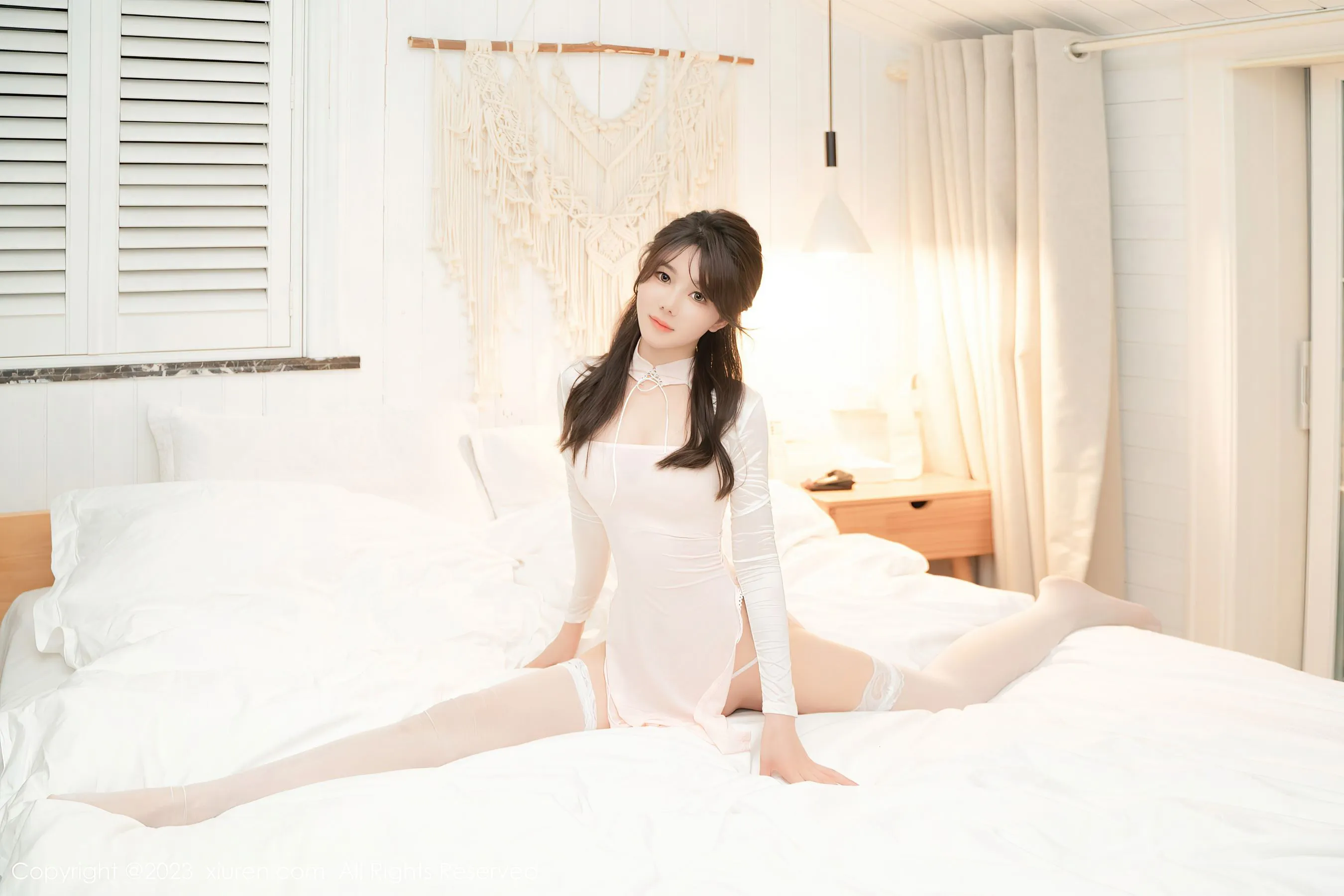 秀人网 No.6489 婠婠么 丝袜美腿插图6