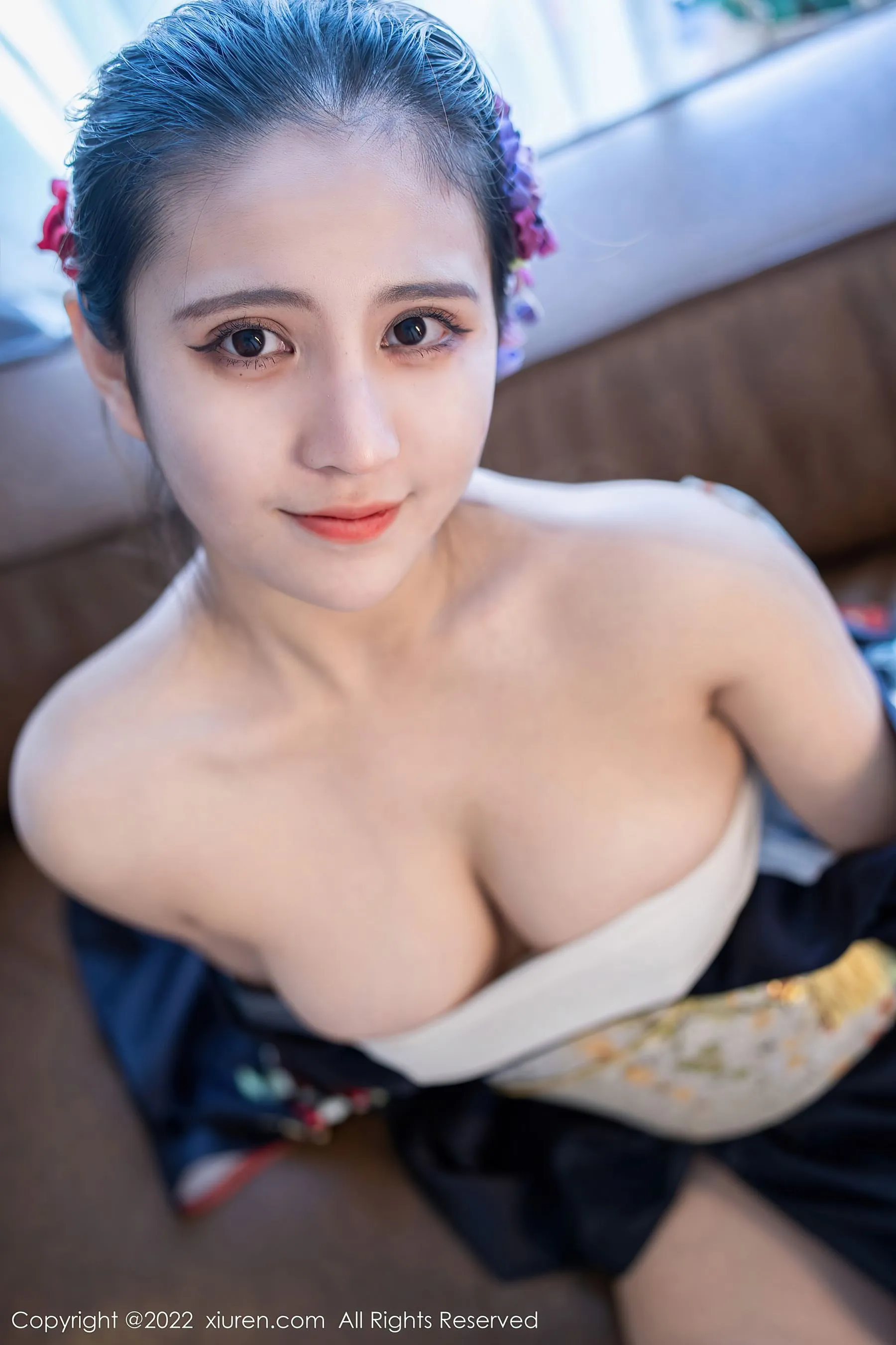 秀人网 No.5309 久久Aimee 和服美臀插图3