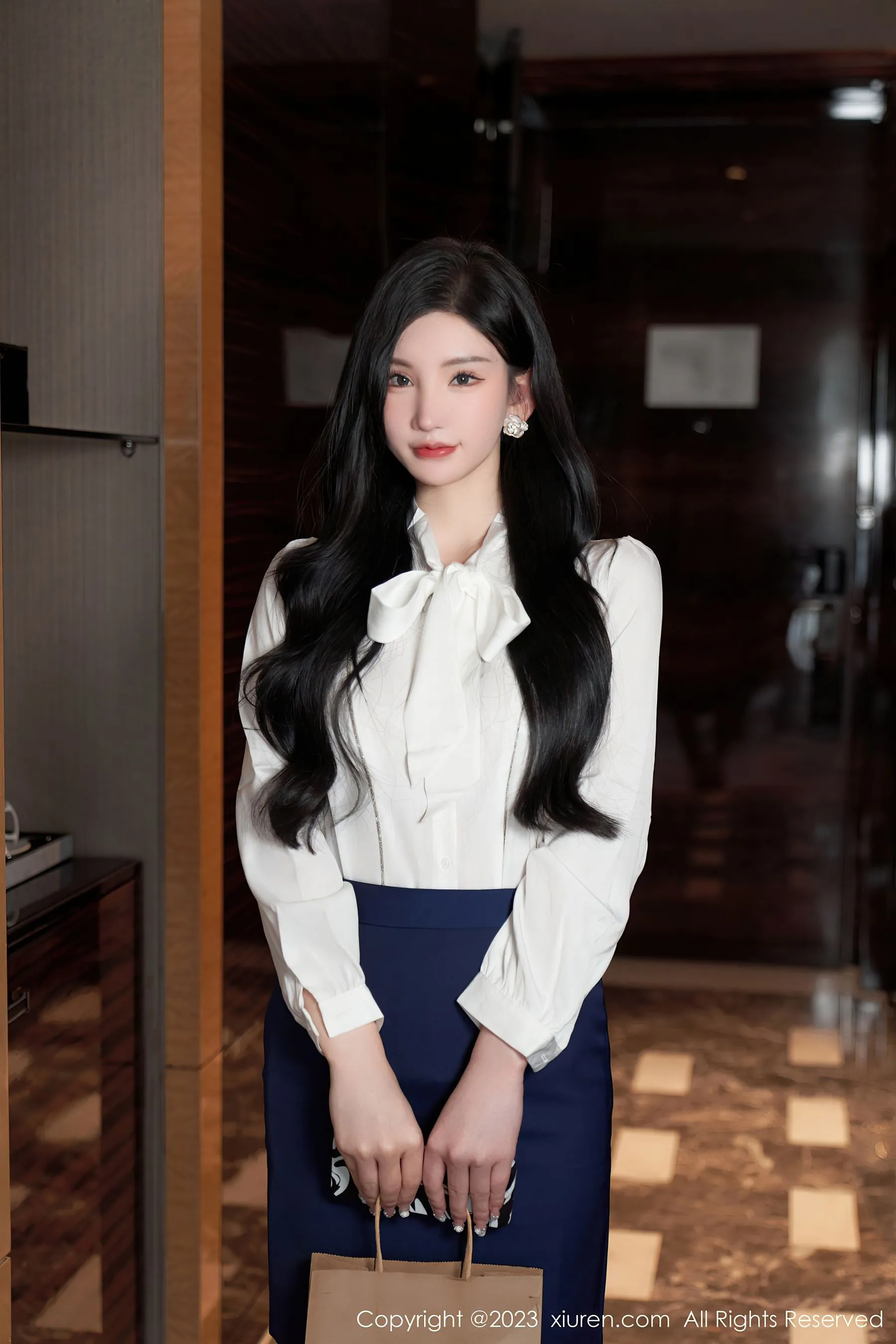 秀人网 No.6614 周于希Sally 黑丝美臀插图5