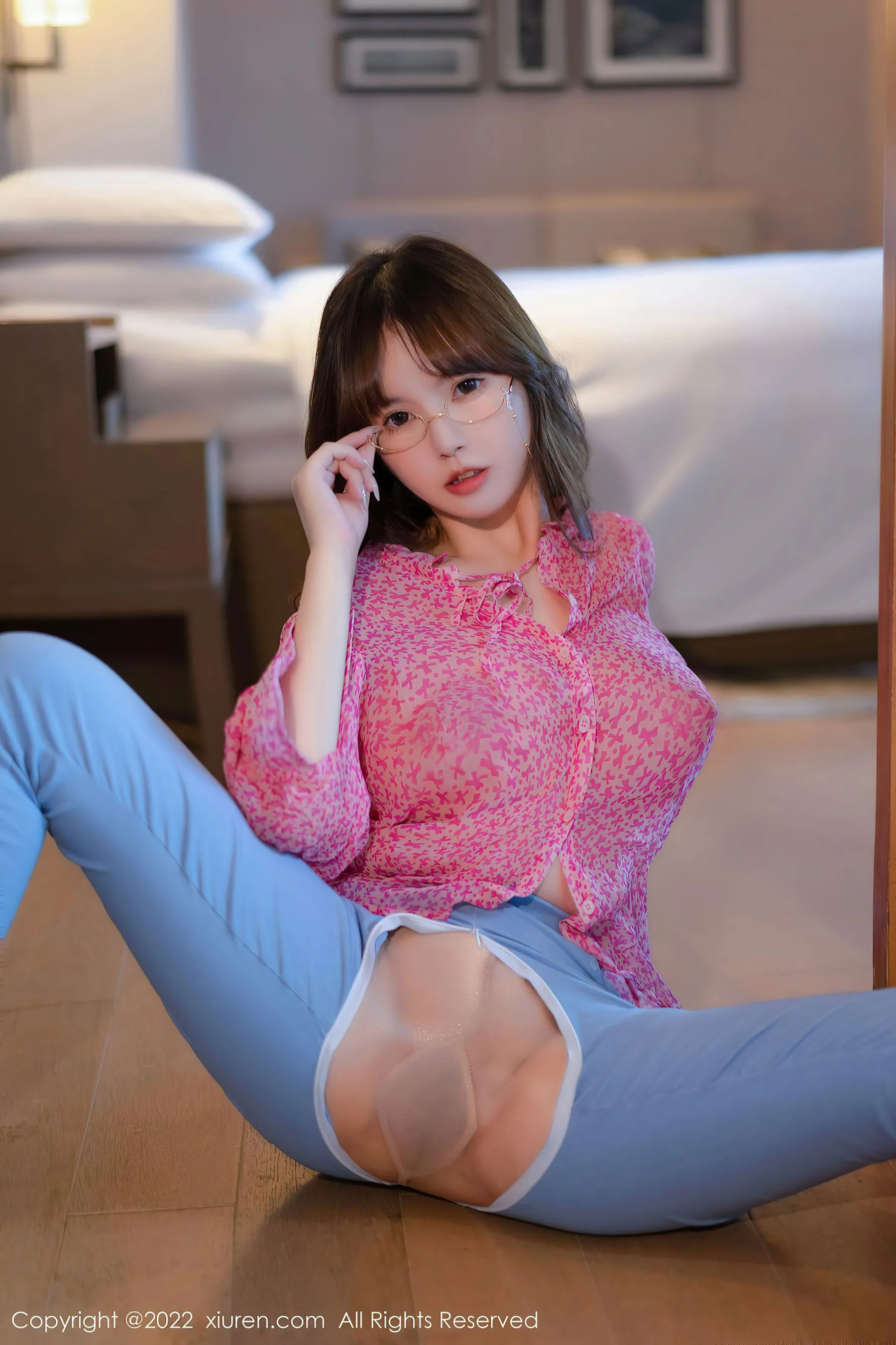 秀人网 No.5488 张思允Nice 牛仔裤美腿插图7