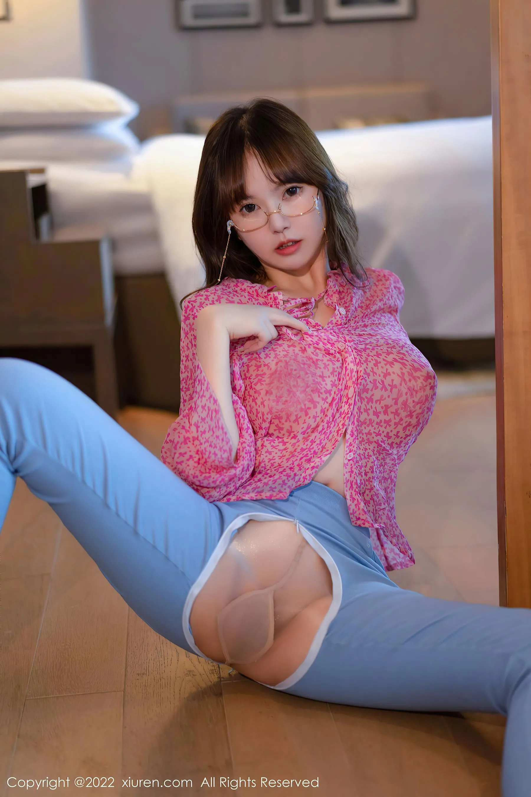 秀人网 No.5488 张思允Nice 牛仔裤美腿插图6