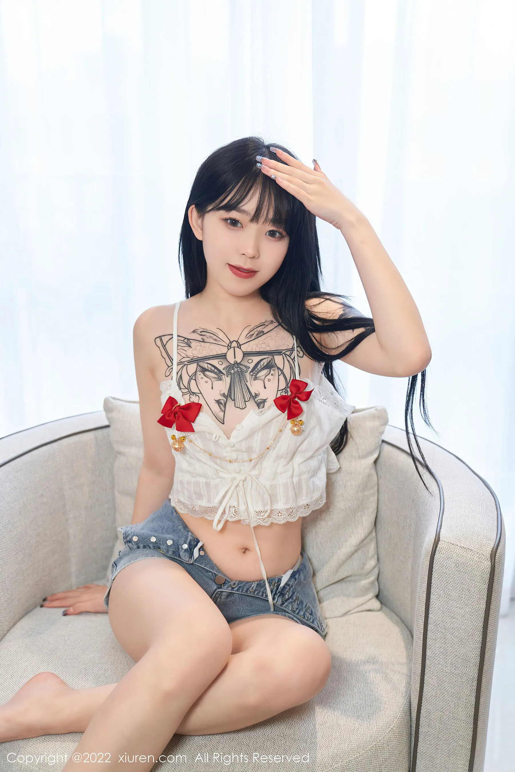 秀人网 No.5124 奶瓶. 牛仔裤美腿插图6