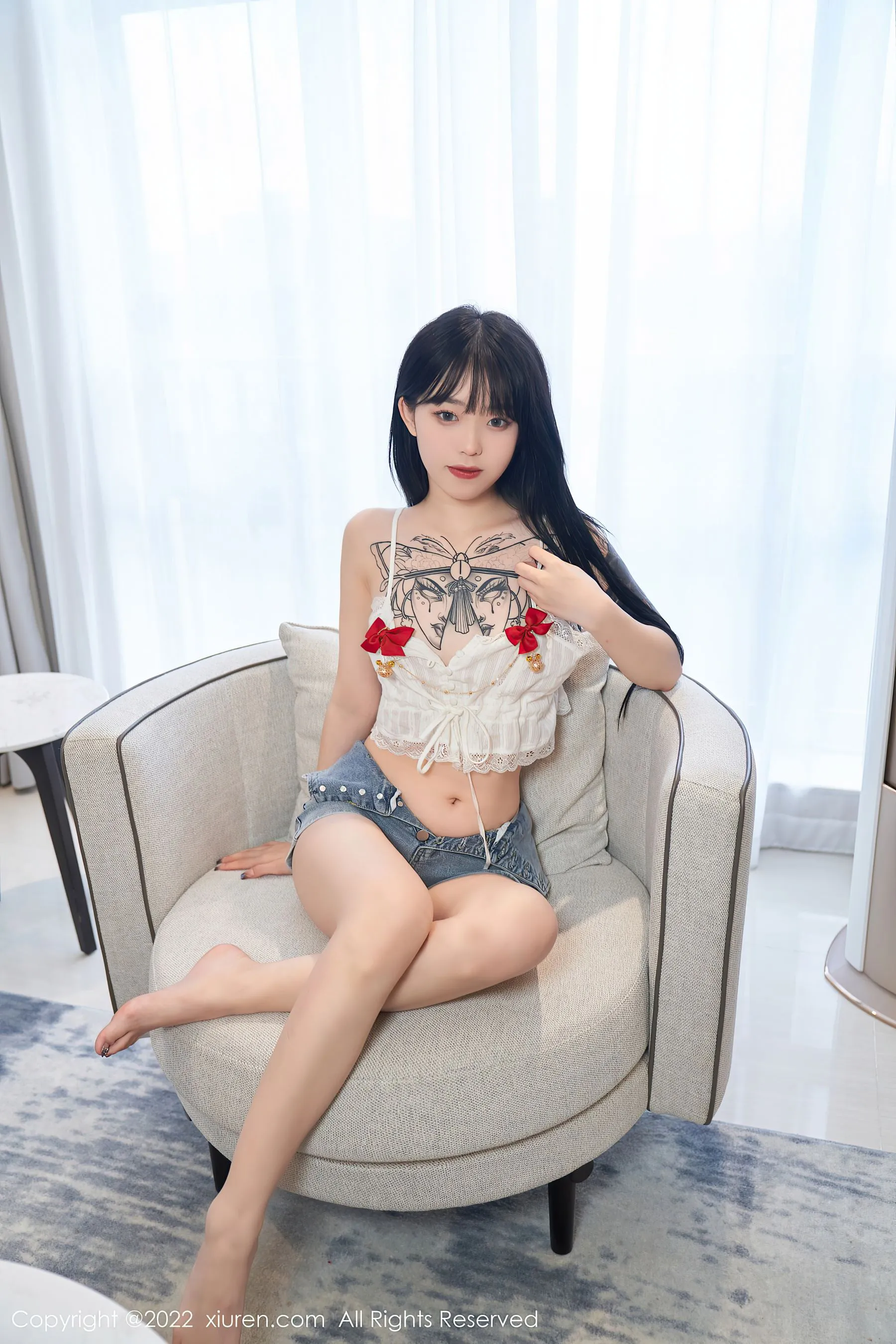 秀人网 No.5124 奶瓶. 牛仔裤美腿插图5