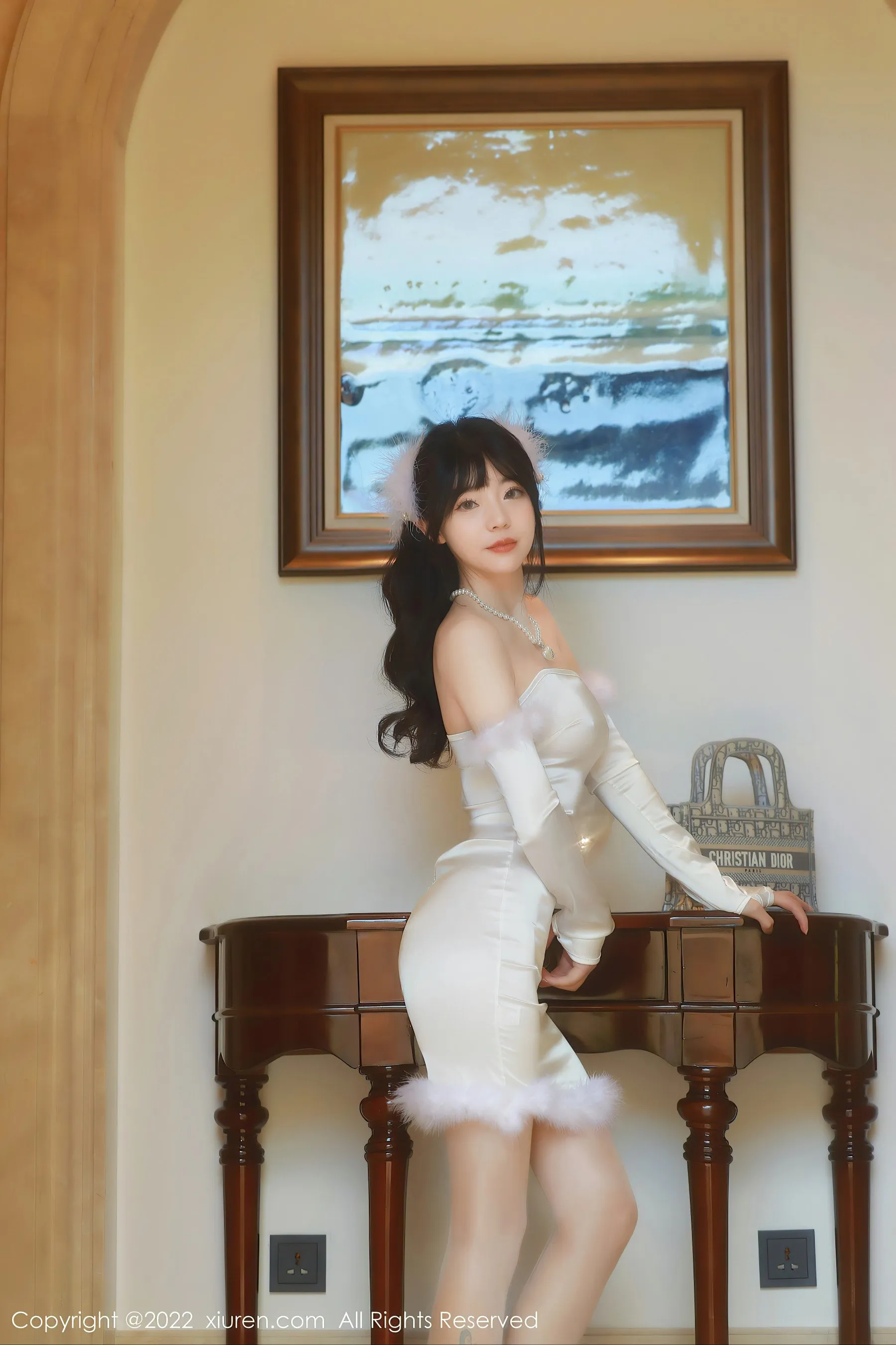 秀人网 No.4645 佘贝拉Bella 连衣短裙嫩模海南岛旅拍插图4