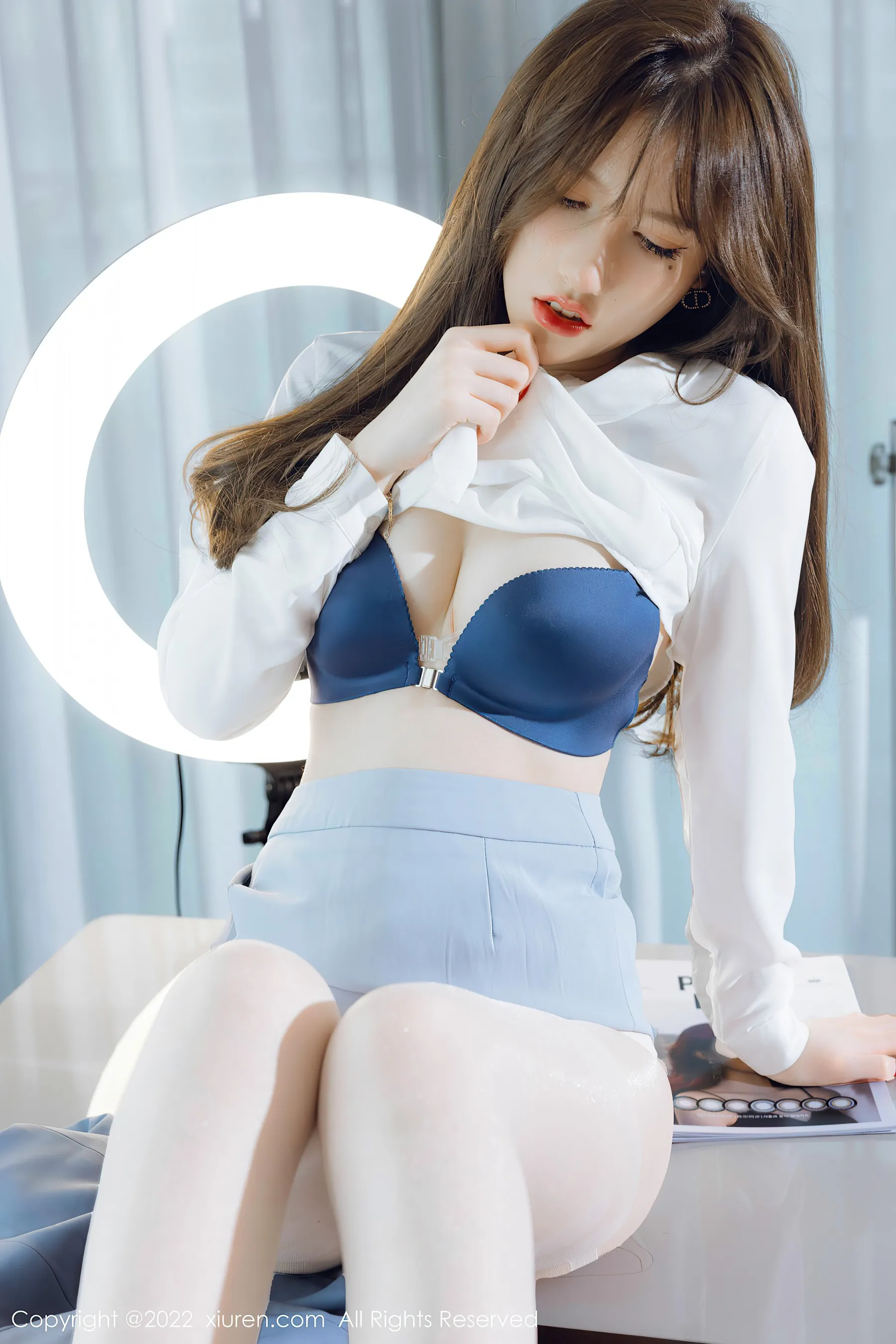 秀人网 No.4658 美桃酱 丝袜美臀插图3