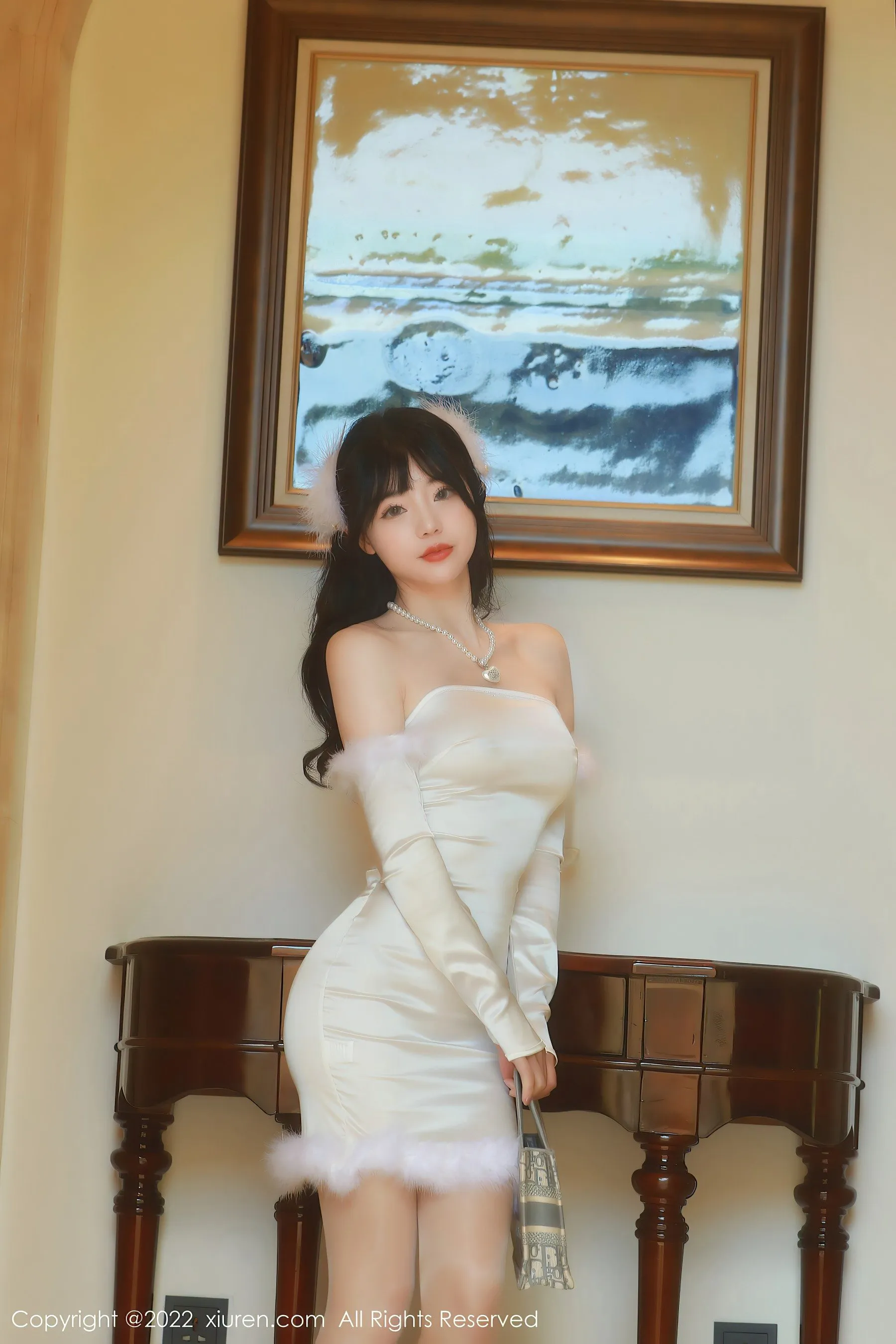 秀人网 No.4645 佘贝拉Bella 连衣短裙嫩模海南岛旅拍插图3