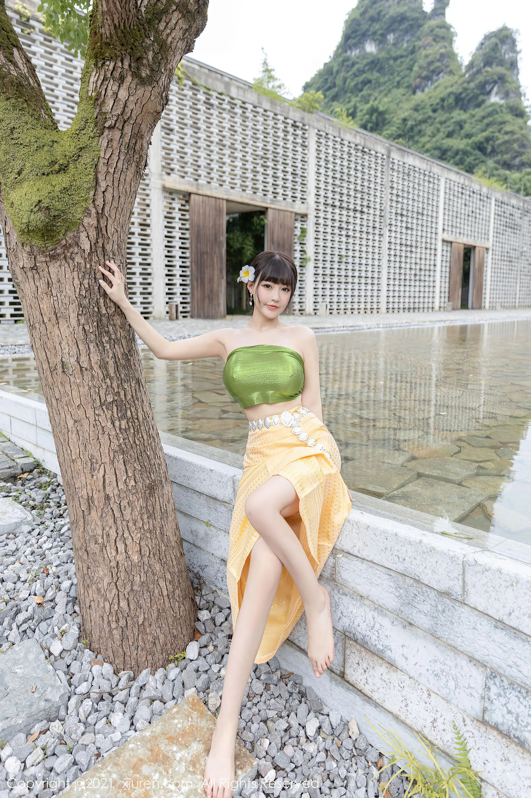 秀人 No.3971 朱可儿Flower插图2